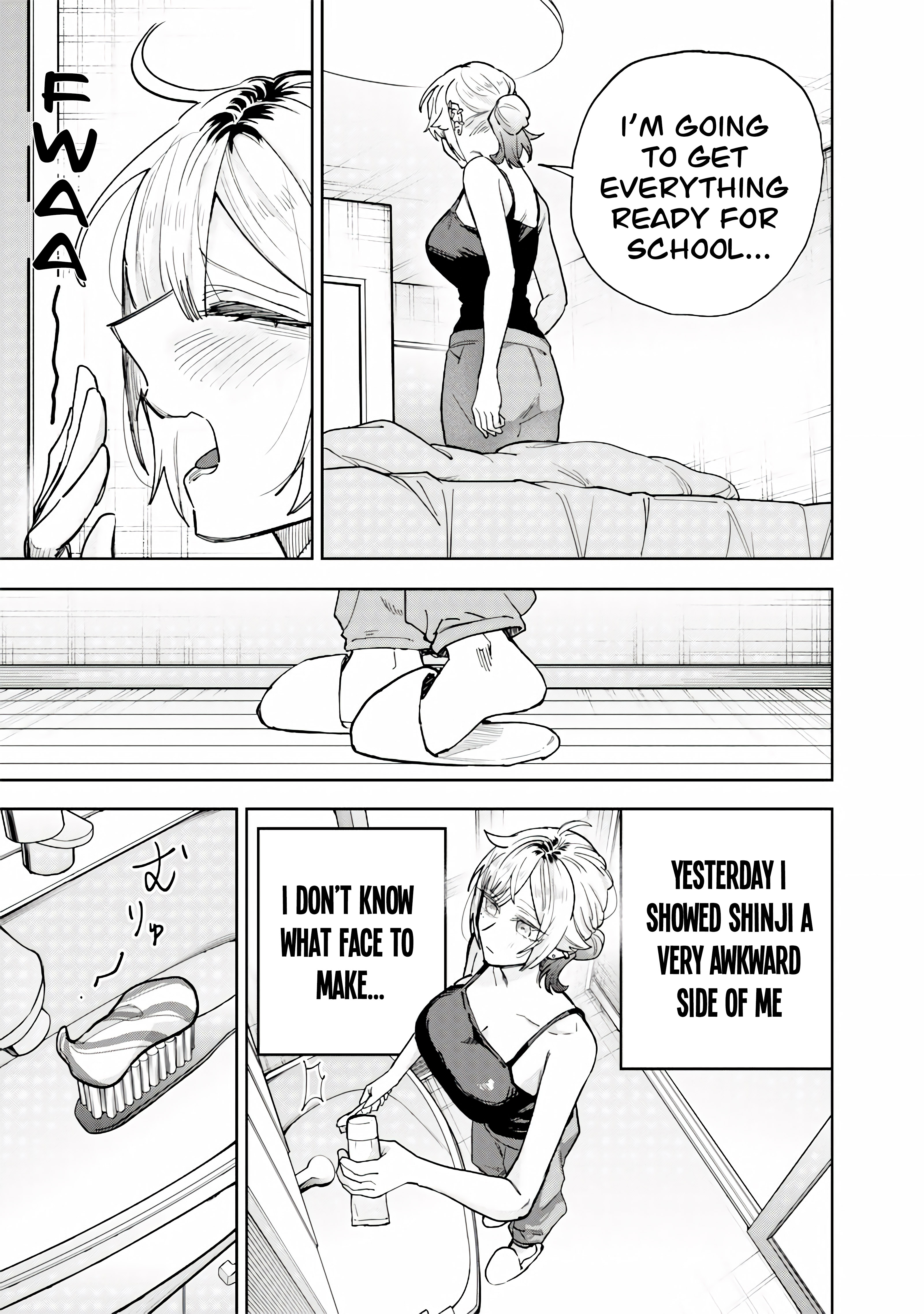 Halaman dari Namaiki na Gal Ane wo Wakaraseru Hanashi Chapter 61