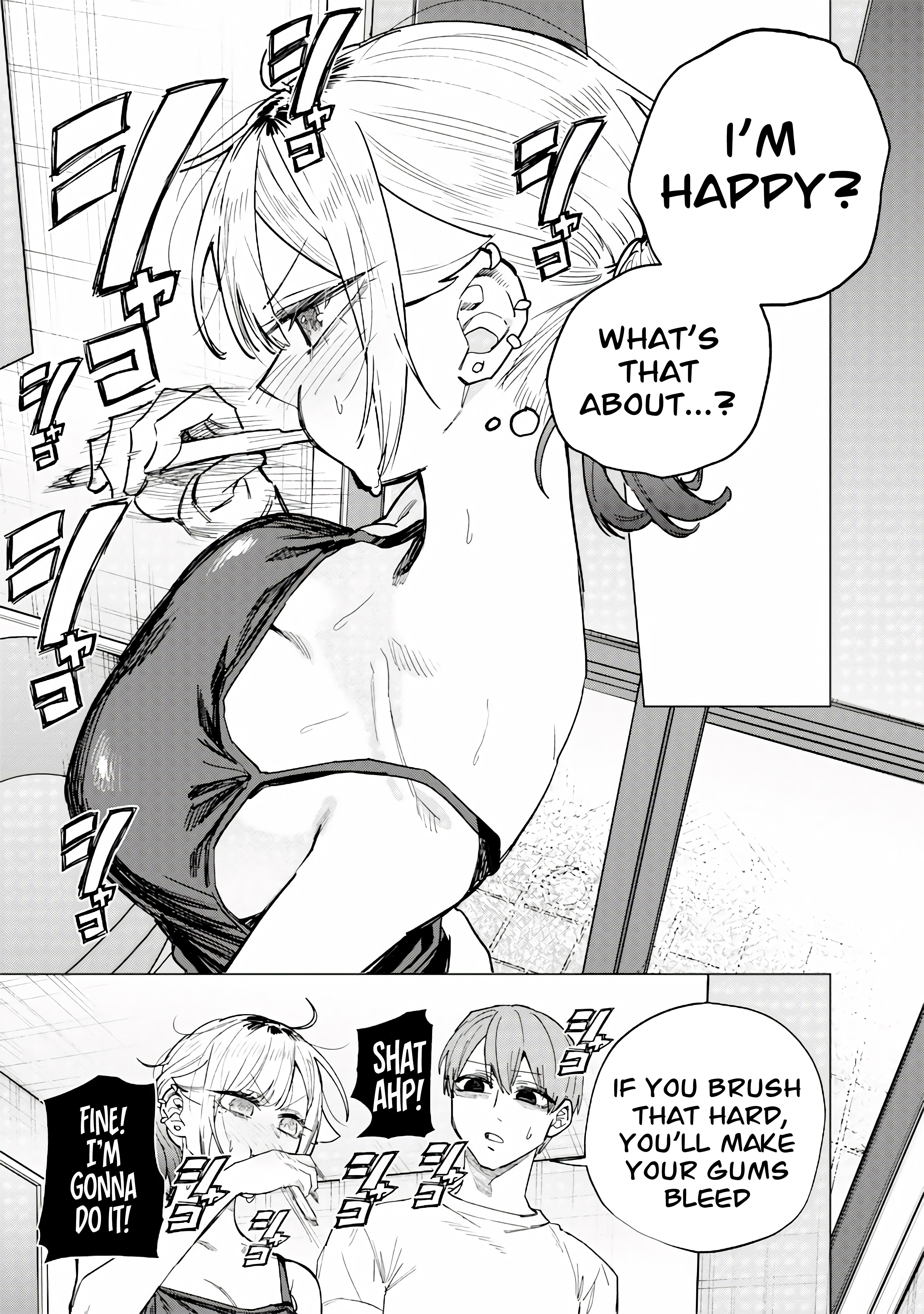 Halaman dari Namaiki na Gal Ane wo Wakaraseru Hanashi Chapter 61