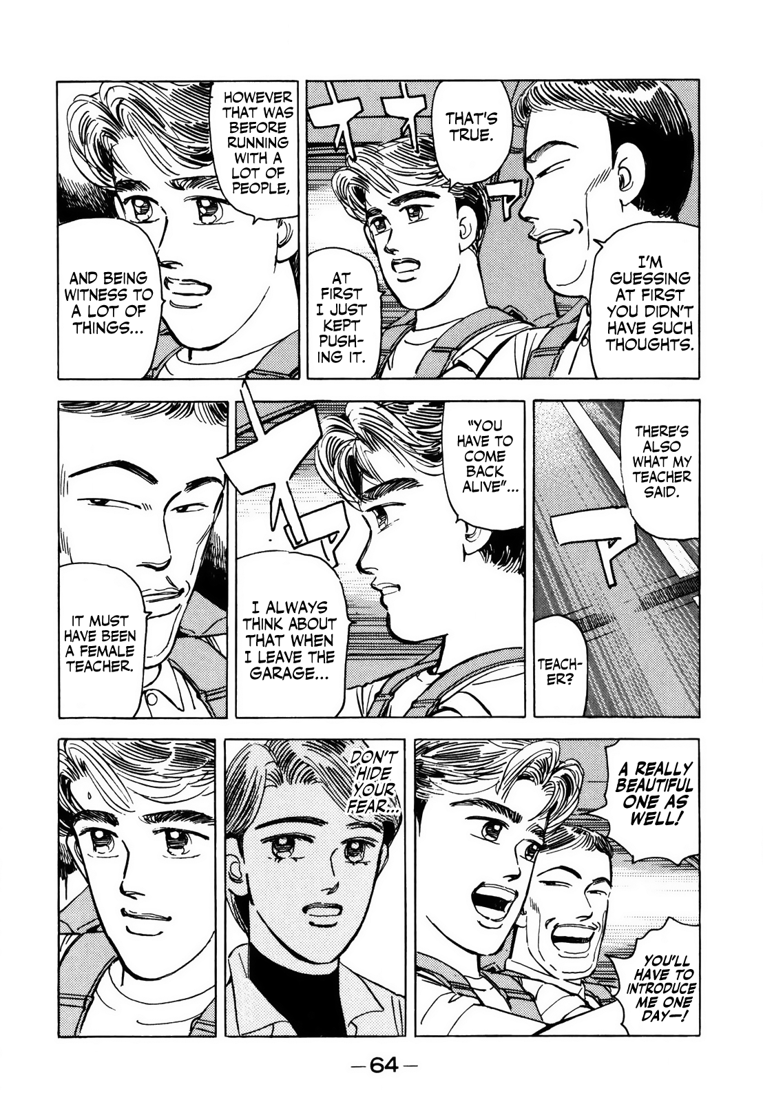 Halaman dari Wangan Midnight Chapter 136