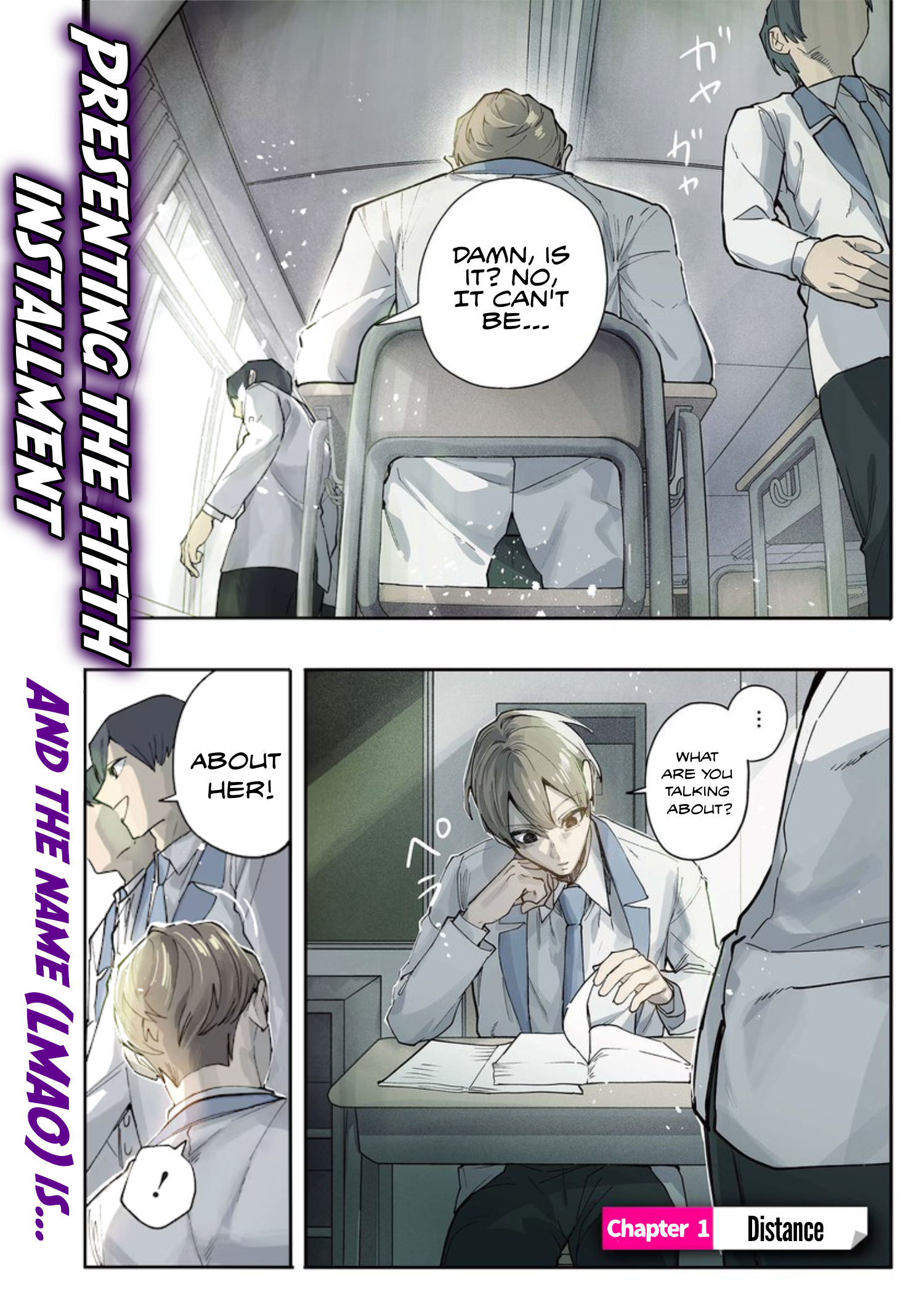 Halaman dari Namaiki na Gal Ane wo Wakaraseru Hanashi Chapter 1