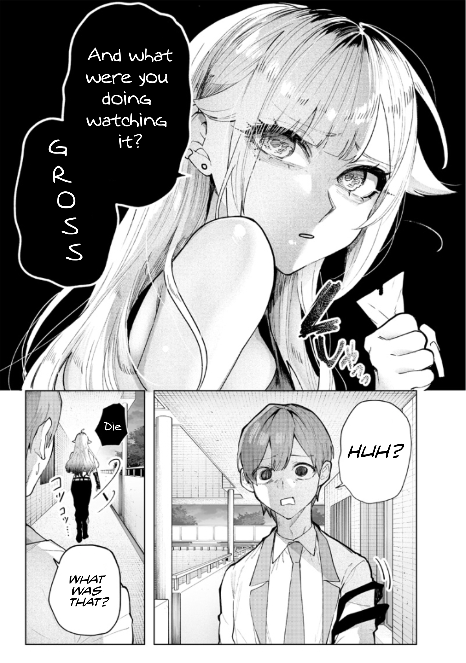 Halaman dari Namaiki na Gal Ane wo Wakaraseru Hanashi Chapter 1