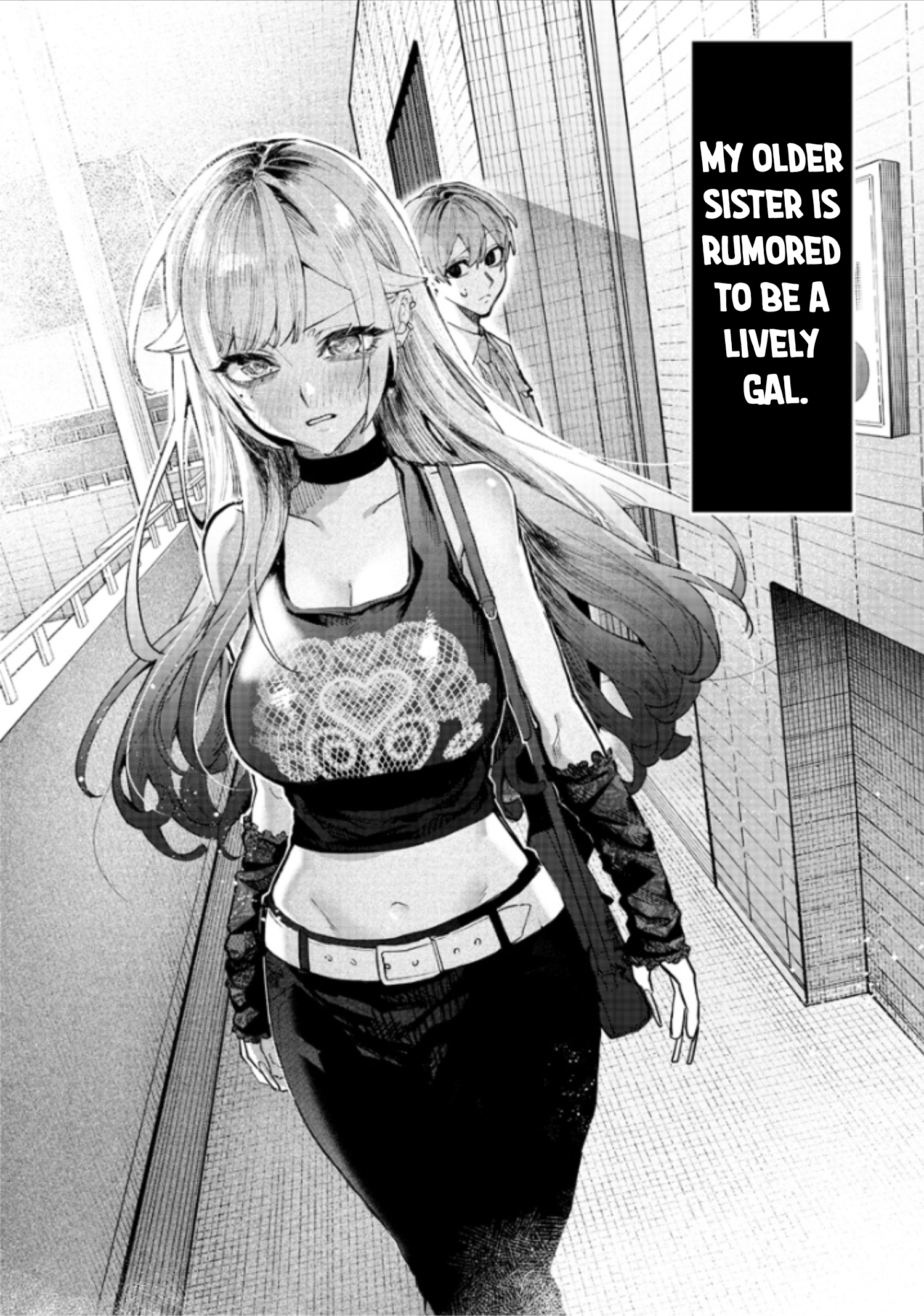 Halaman dari Namaiki na Gal Ane wo Wakaraseru Hanashi Chapter 1