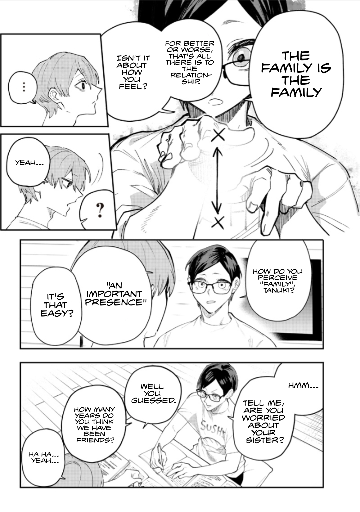 Halaman dari Namaiki na Gal Ane wo Wakaraseru Hanashi Chapter 1