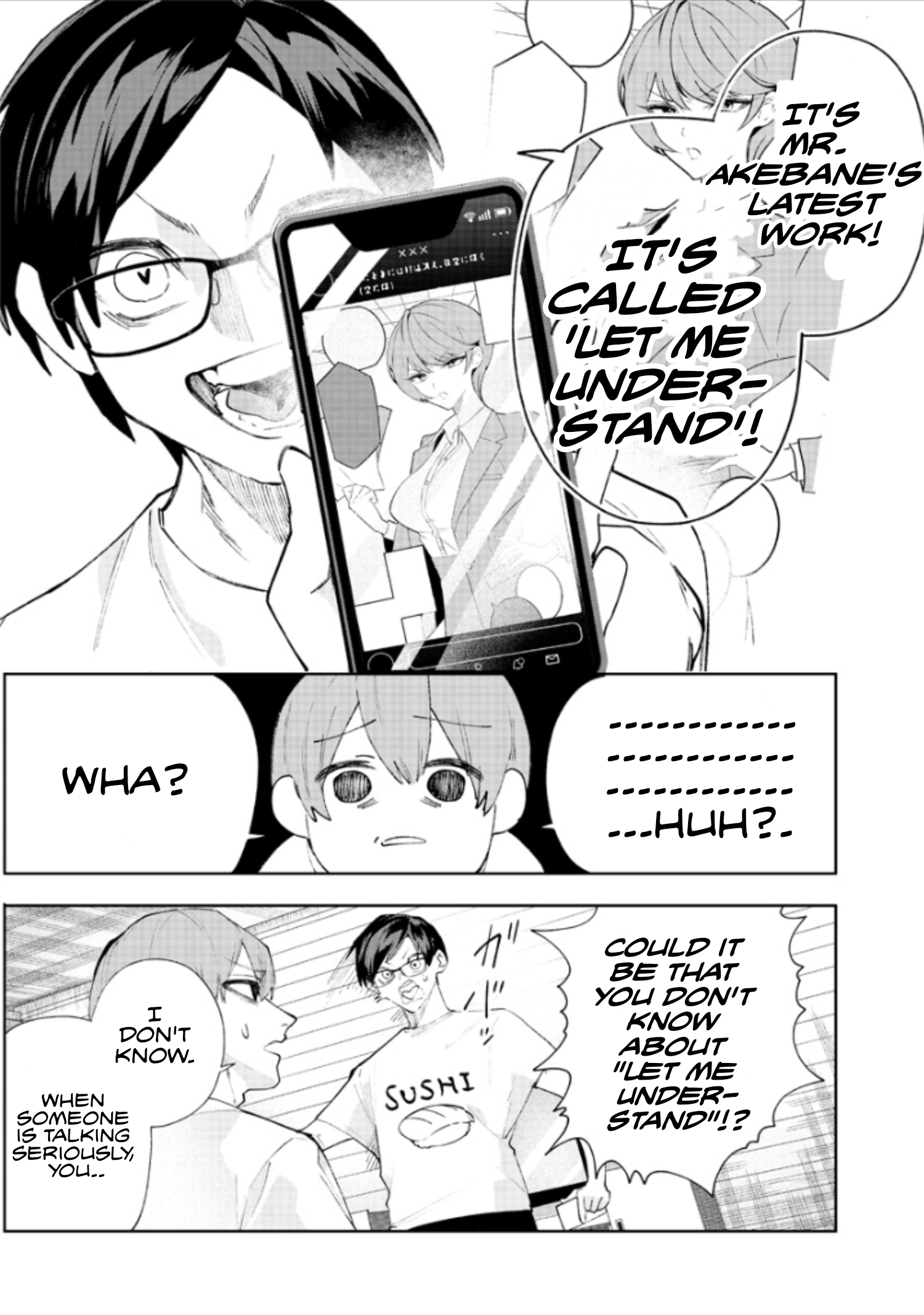 Halaman dari Namaiki na Gal Ane wo Wakaraseru Hanashi Chapter 1