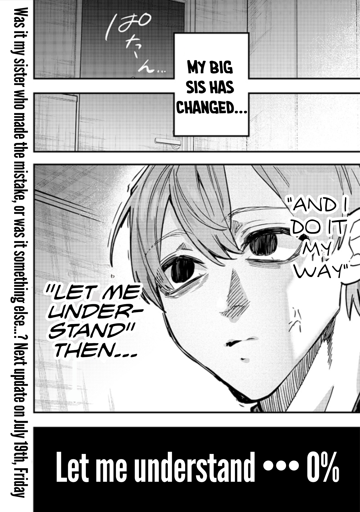 Halaman dari Namaiki na Gal Ane wo Wakaraseru Hanashi Chapter 1