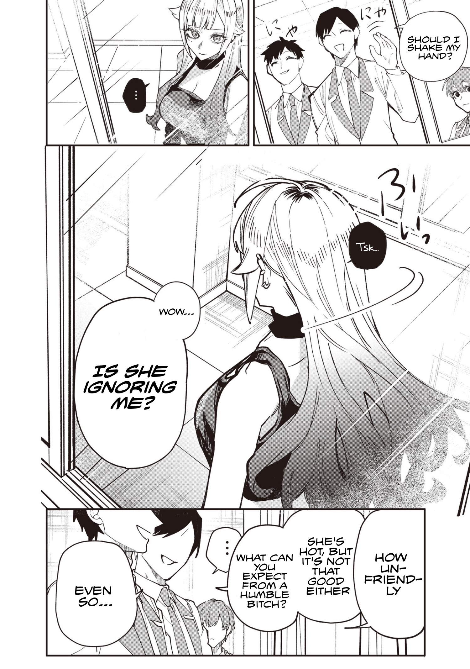 Halaman dari Namaiki na Gal Ane wo Wakaraseru Hanashi Chapter 1