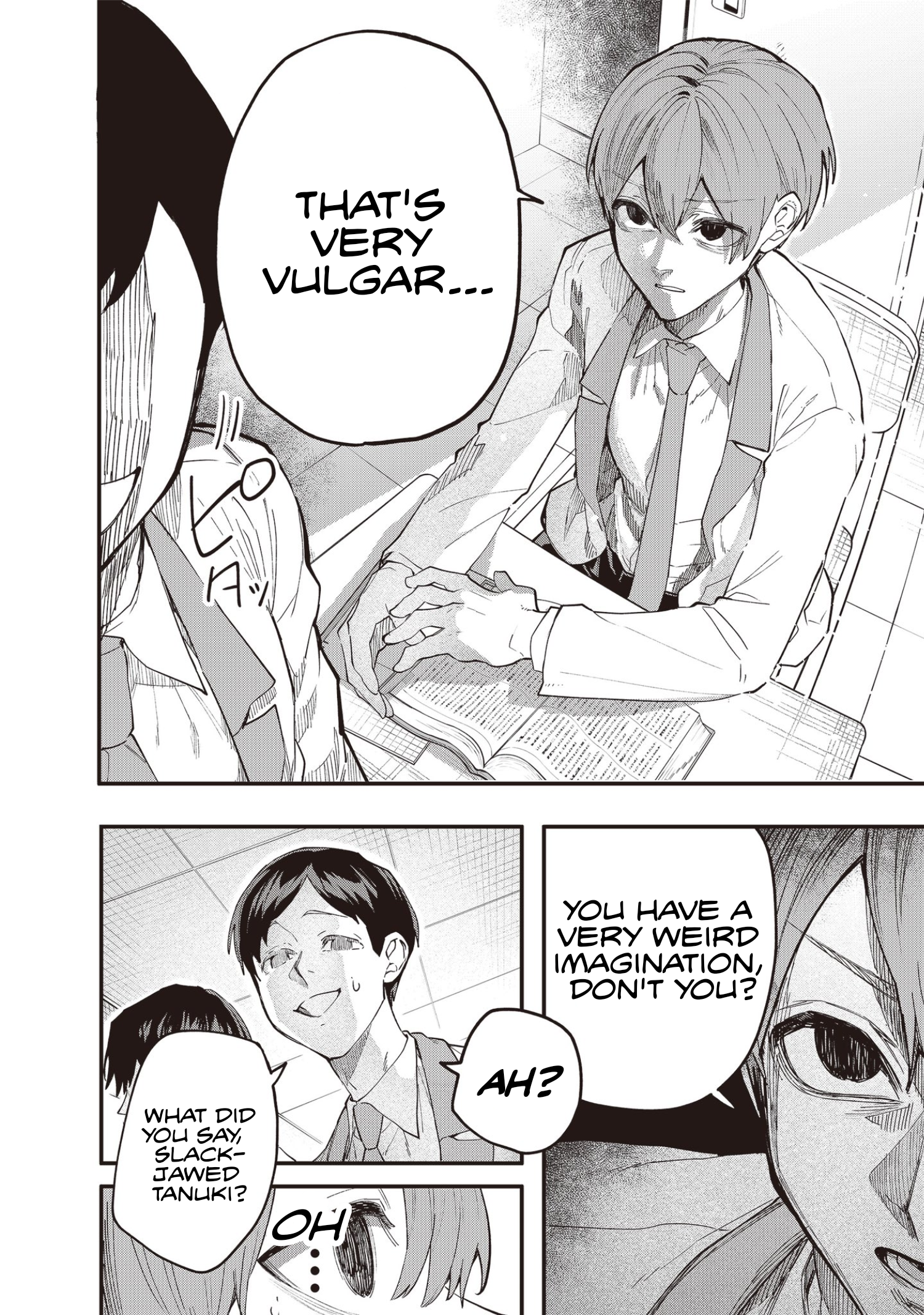 Halaman dari Namaiki na Gal Ane wo Wakaraseru Hanashi Chapter 1