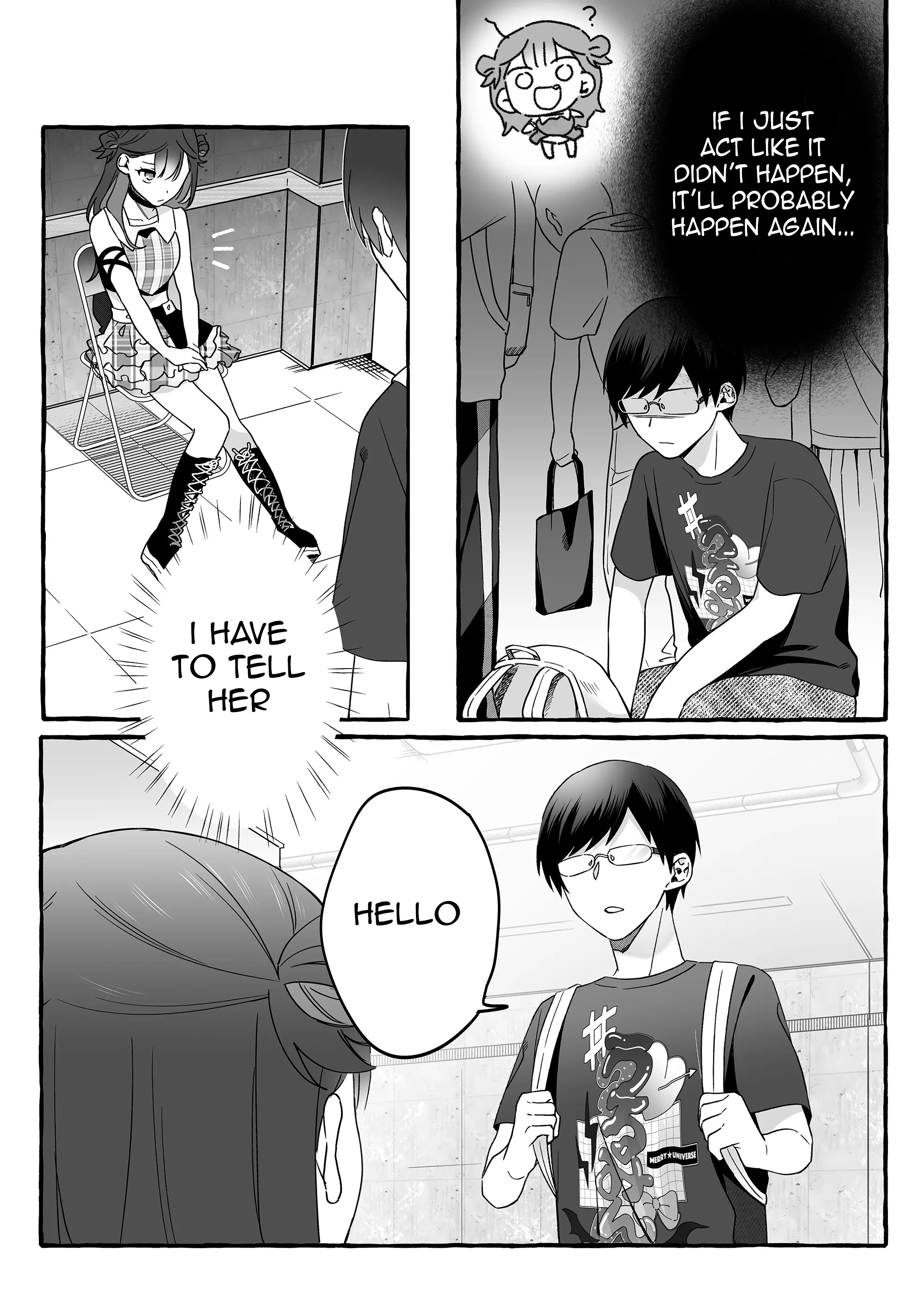 Halaman dari Damedol to Sekai ni Hitori Dake no Fan Chapter 5