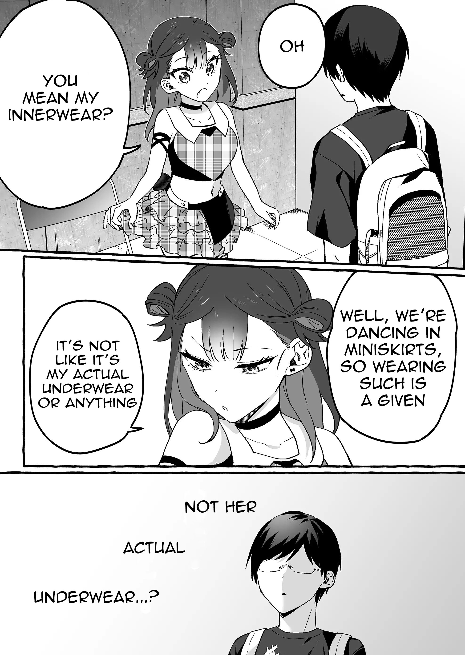 Halaman dari Damedol to Sekai ni Hitori Dake no Fan Chapter 5