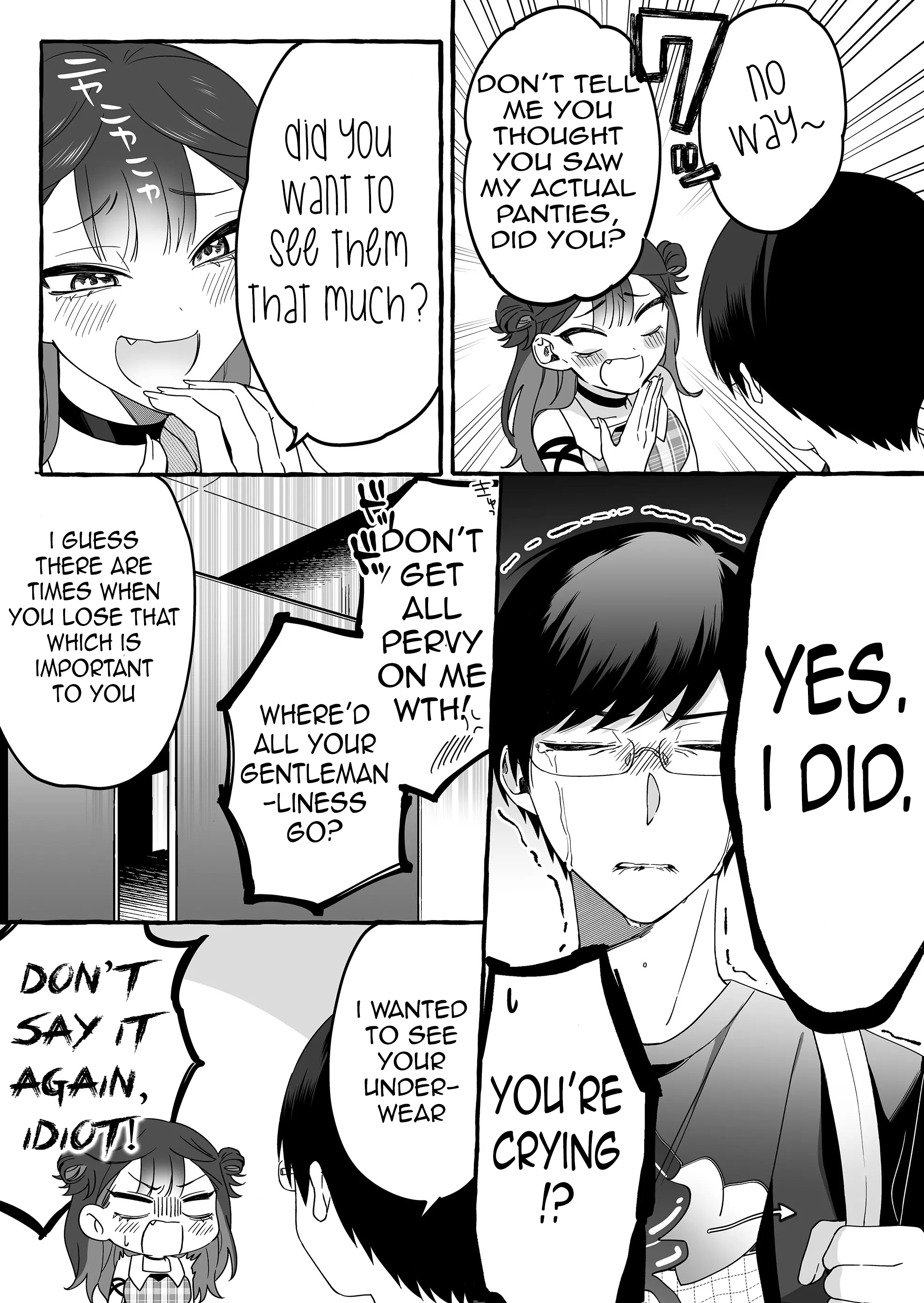 Halaman dari Damedol to Sekai ni Hitori Dake no Fan Chapter 5