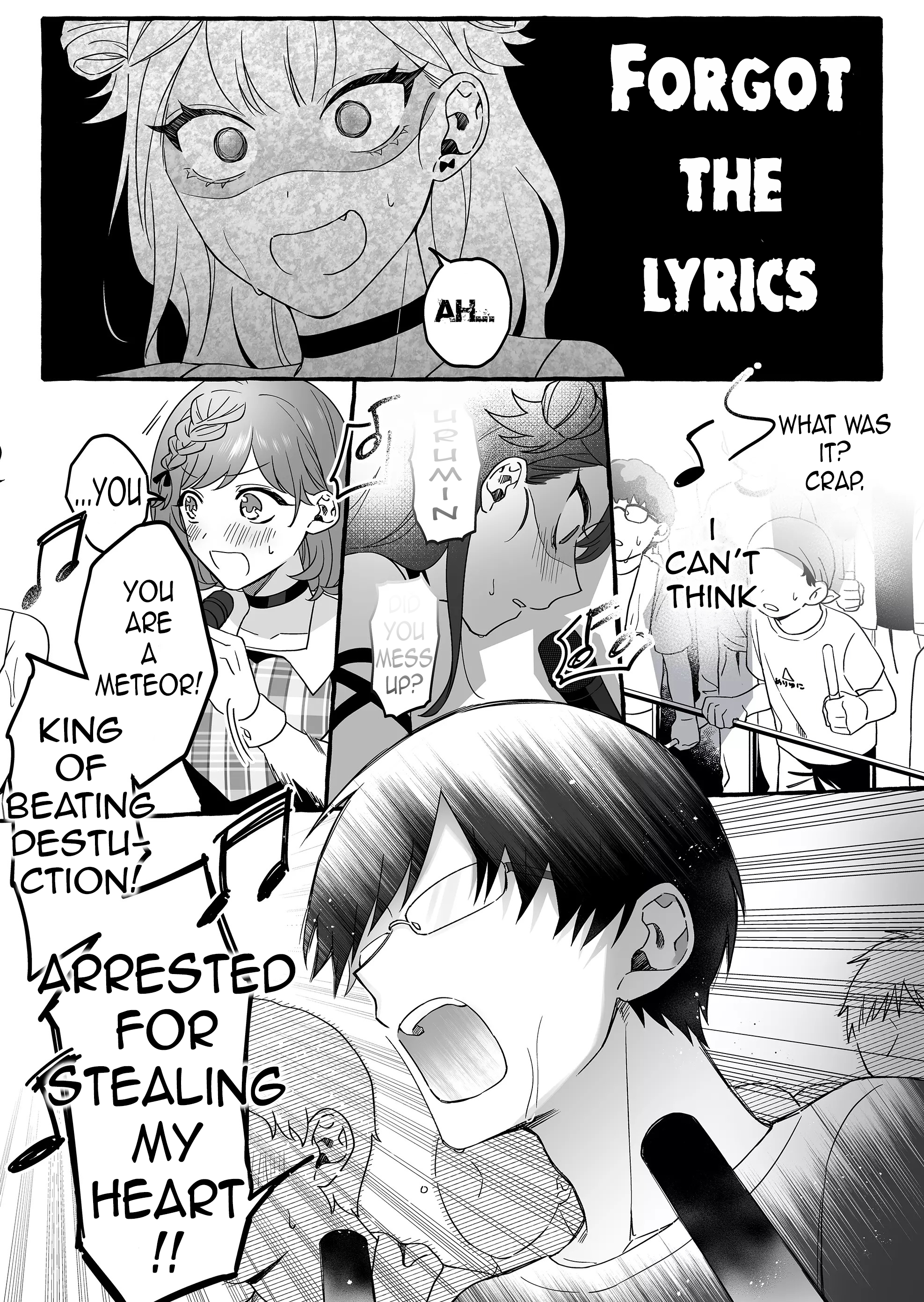 Halaman dari Damedol to Sekai ni Hitori Dake no Fan Chapter 5
