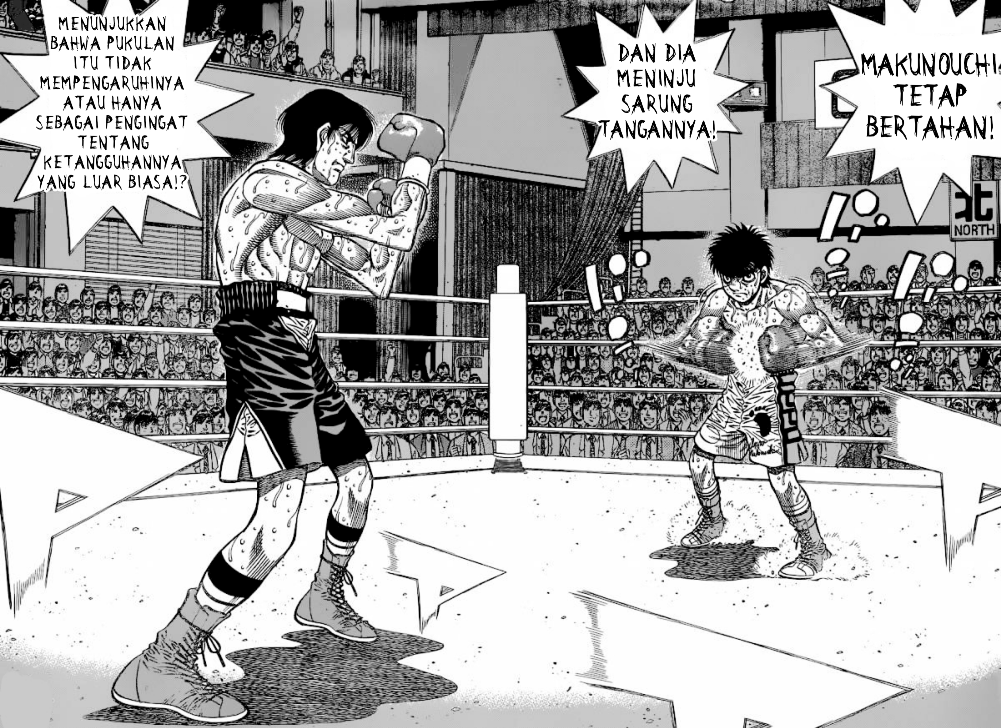 Hajime no Ippo Chapter 1042 - halaman 11