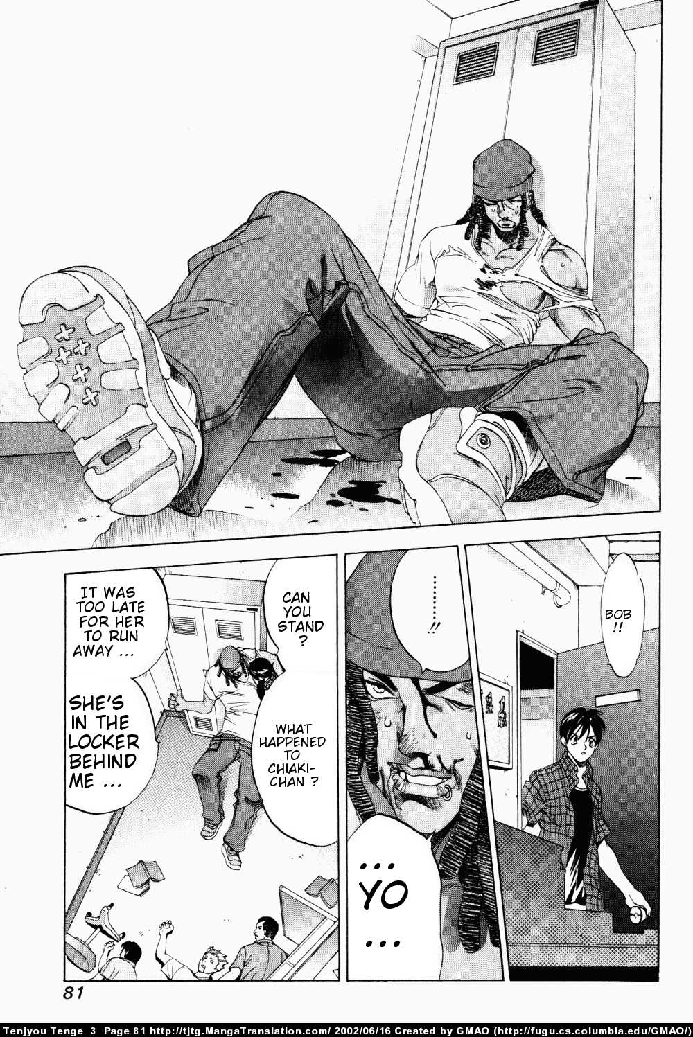 Halaman dari Tenjou Tenge Chapter 15