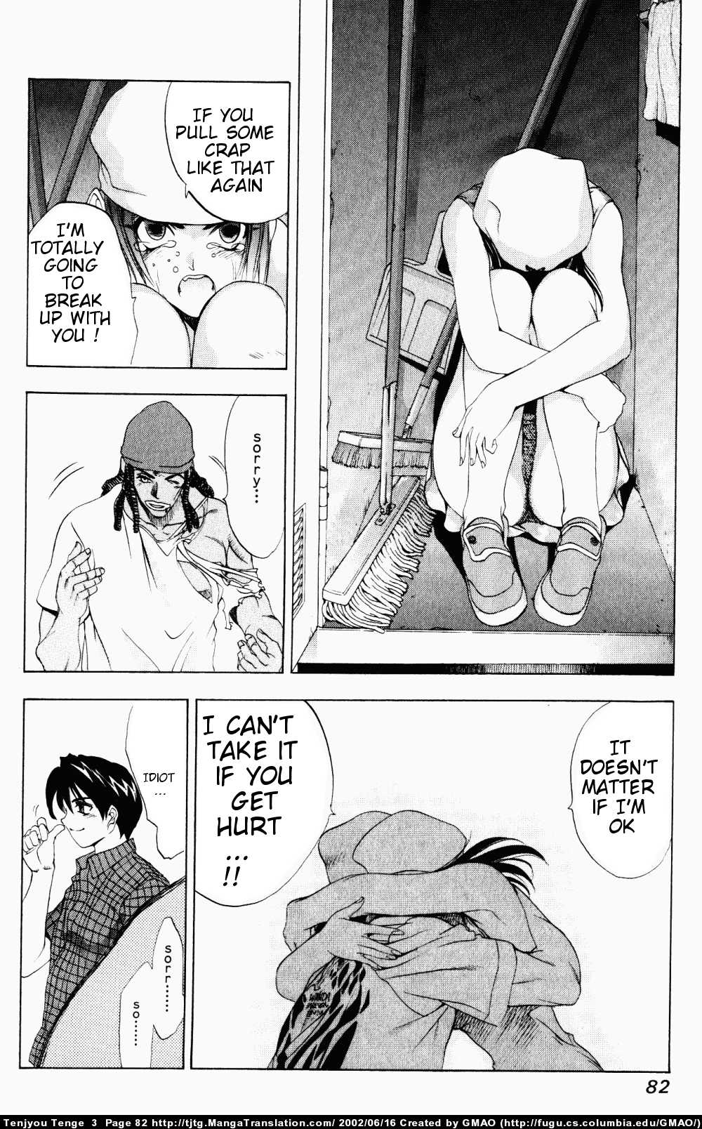 Halaman dari Tenjou Tenge Chapter 15