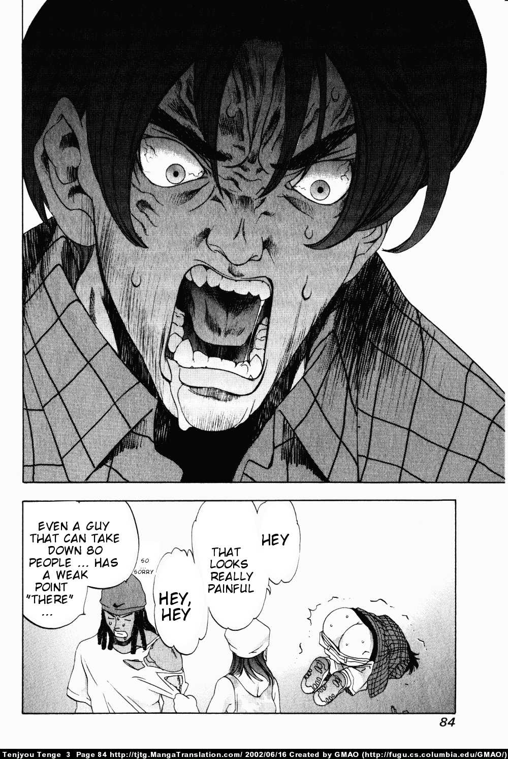 Halaman dari Tenjou Tenge Chapter 15