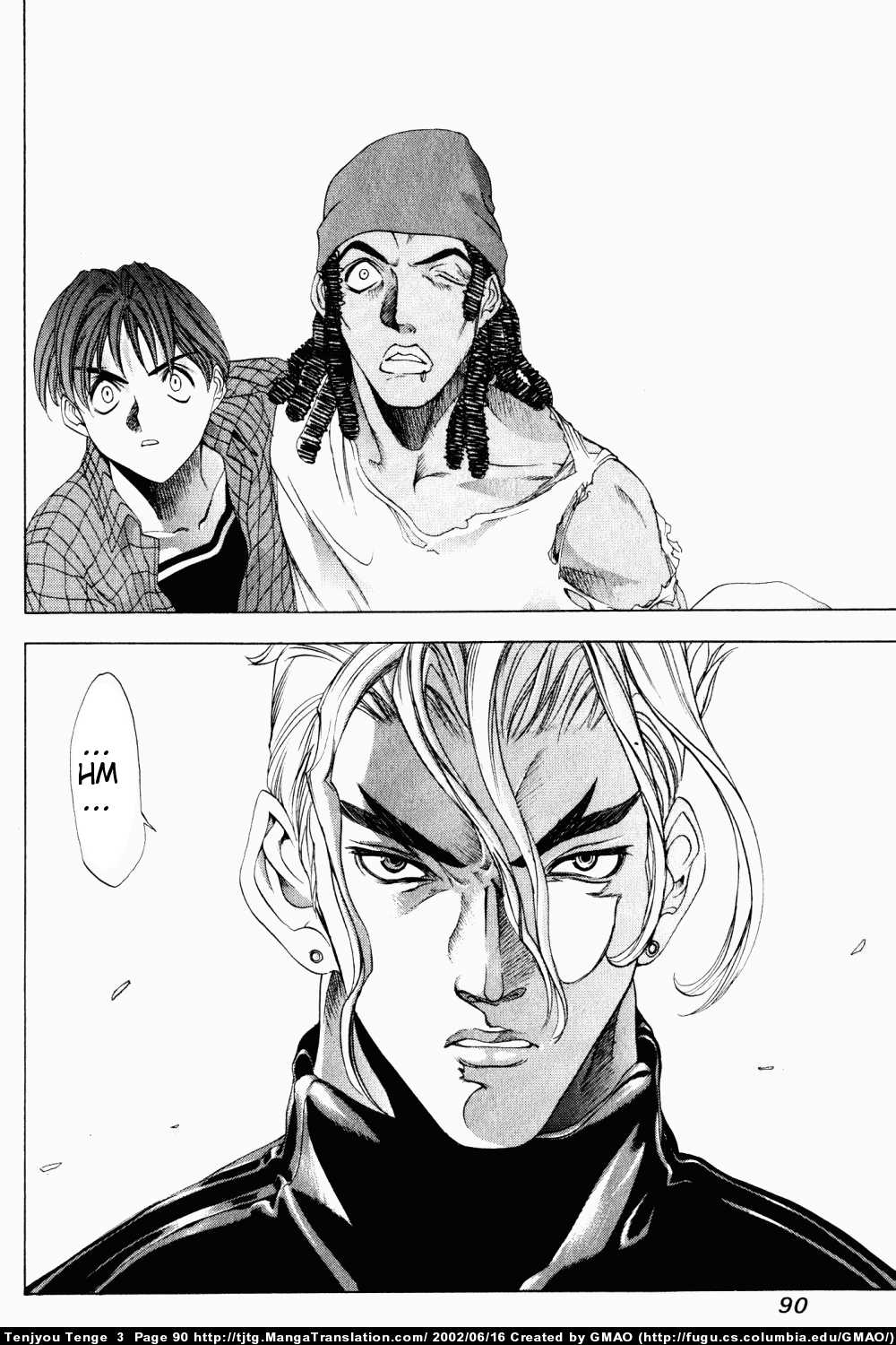 Halaman dari Tenjou Tenge Chapter 15