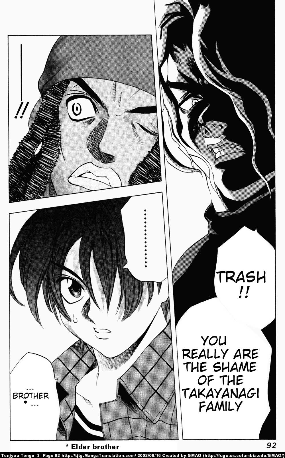 Halaman dari Tenjou Tenge Chapter 15