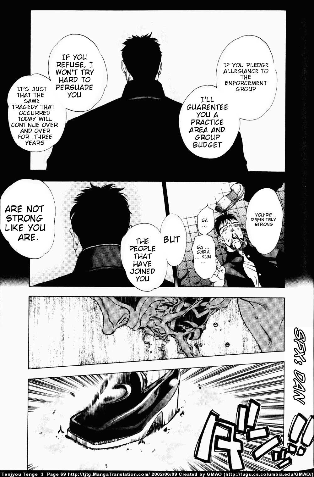 Halaman dari Tenjou Tenge Chapter 15