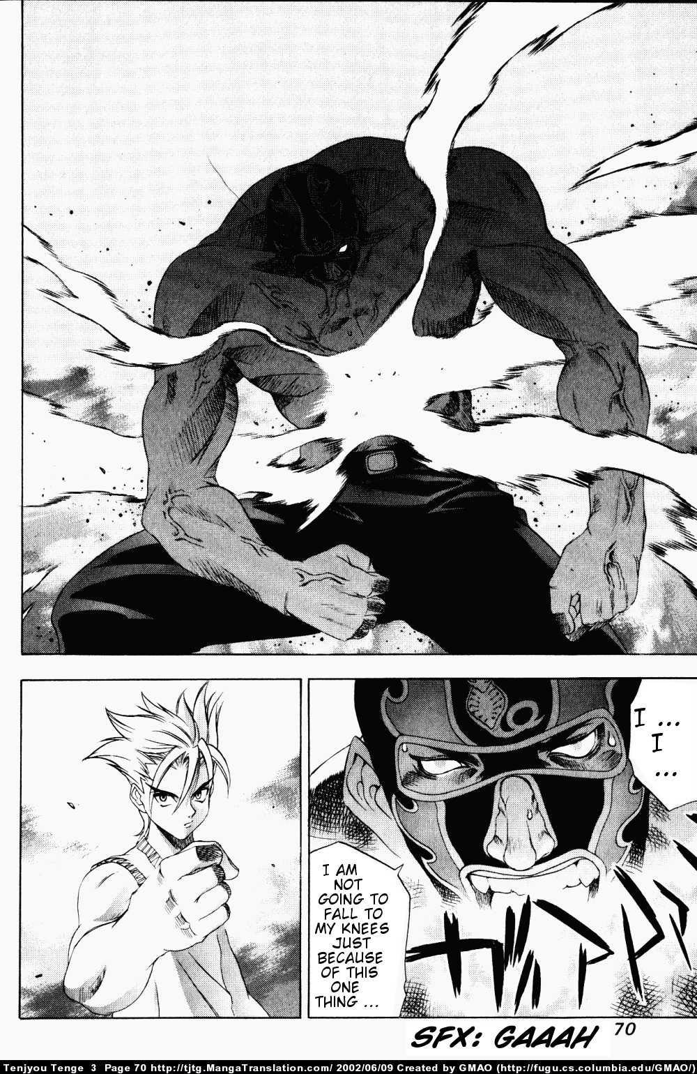 Halaman dari Tenjou Tenge Chapter 15