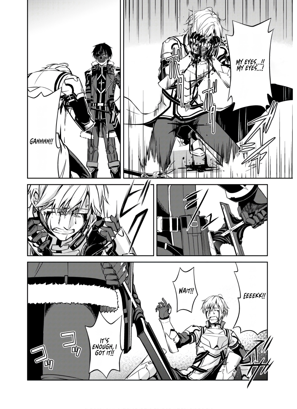 Halaman dari Boushoku no Berserk ~Ore dake Level to Iu Gainen wo Toppa suru~ Chapter 32