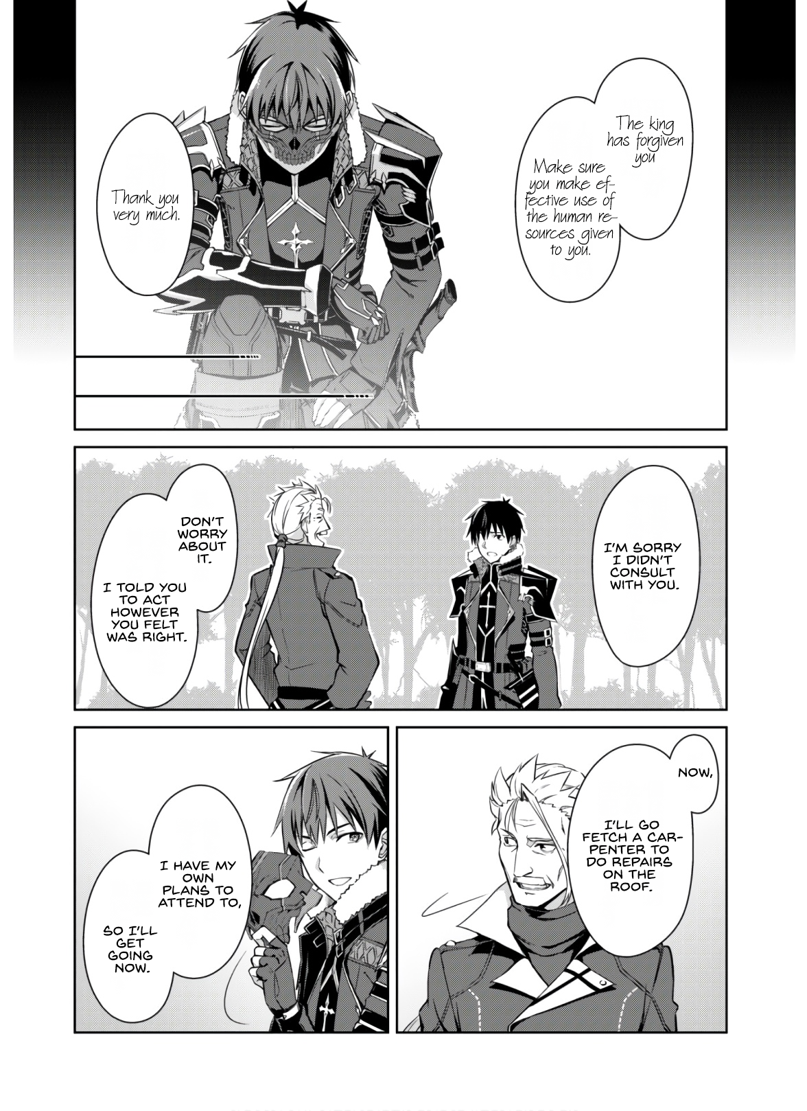 Halaman dari Boushoku no Berserk ~Ore dake Level to Iu Gainen wo Toppa suru~ Chapter 32