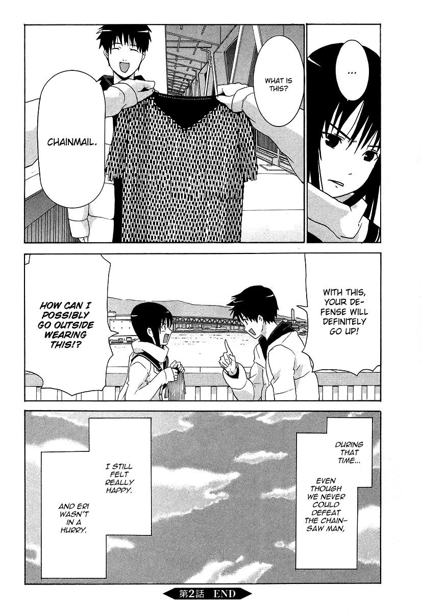 Halaman dari Negative Happy Chainsaw Edge Chapter 2