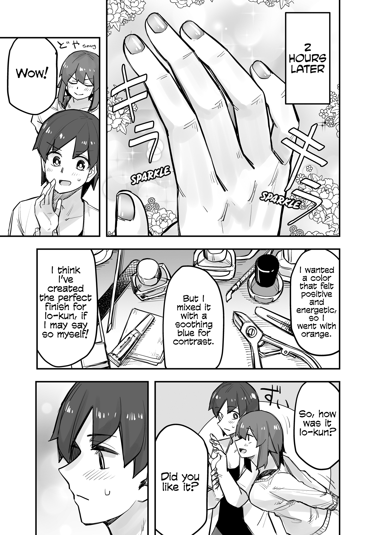 Halaman dari Ikemen Joshi to Josou Danshi Chapter 85