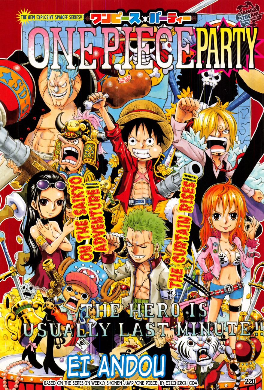 Halaman dari One Piece Party Chapter 1