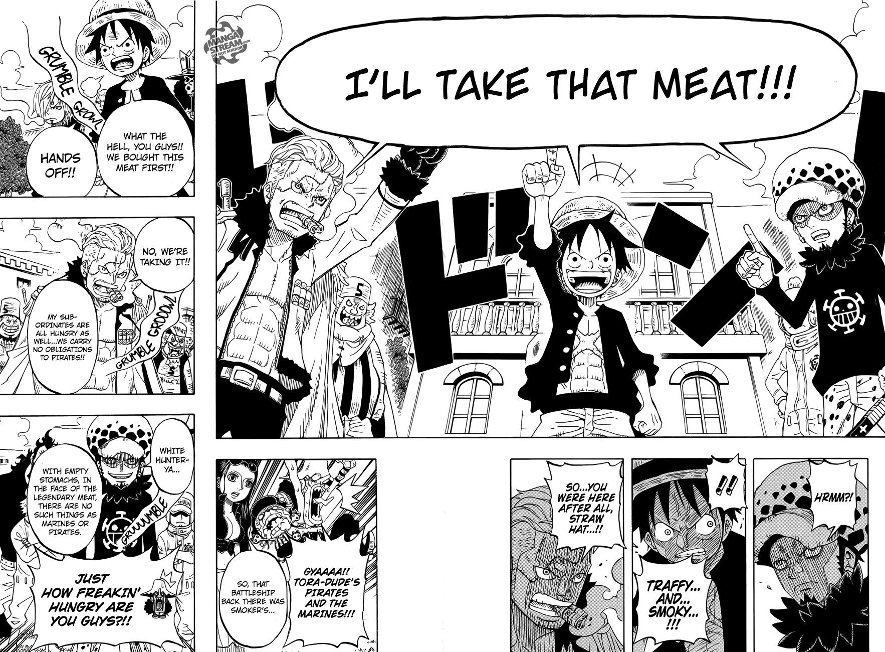 Halaman dari One Piece Party Chapter 1