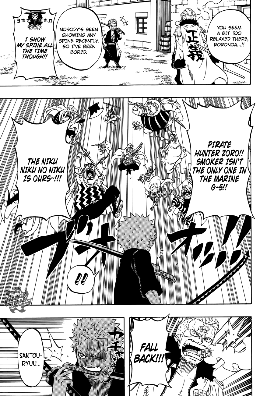Halaman dari One Piece Party Chapter 1
