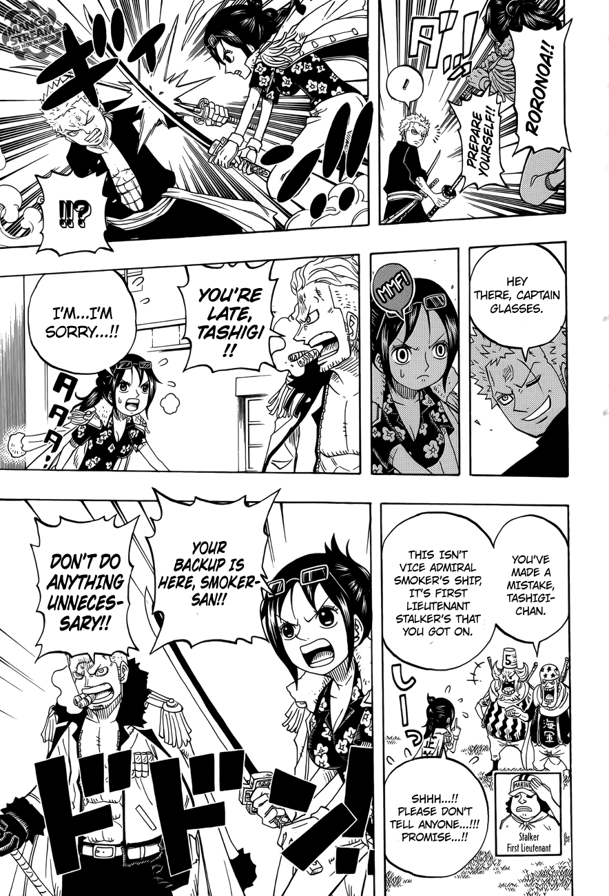 Halaman dari One Piece Party Chapter 1