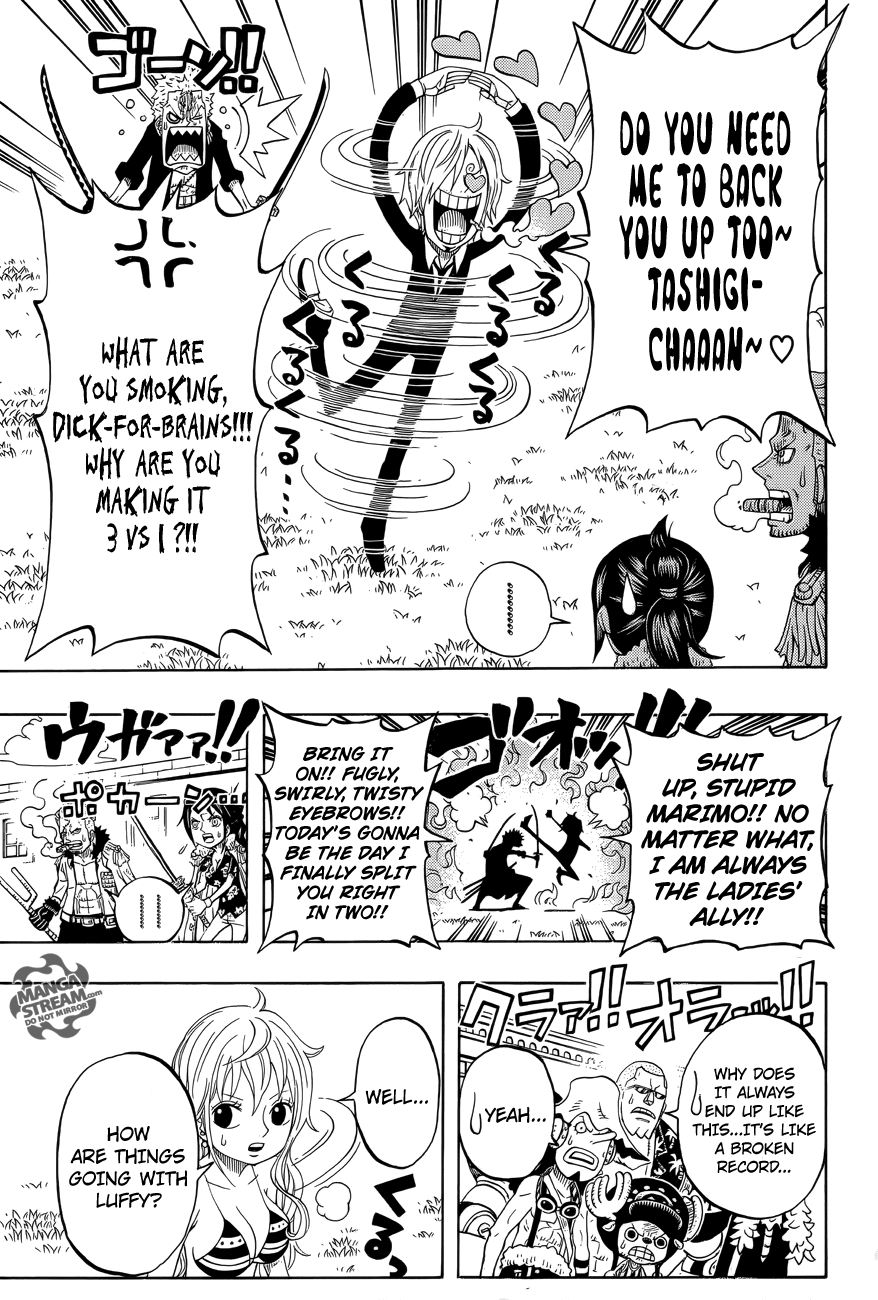 Halaman dari One Piece Party Chapter 1