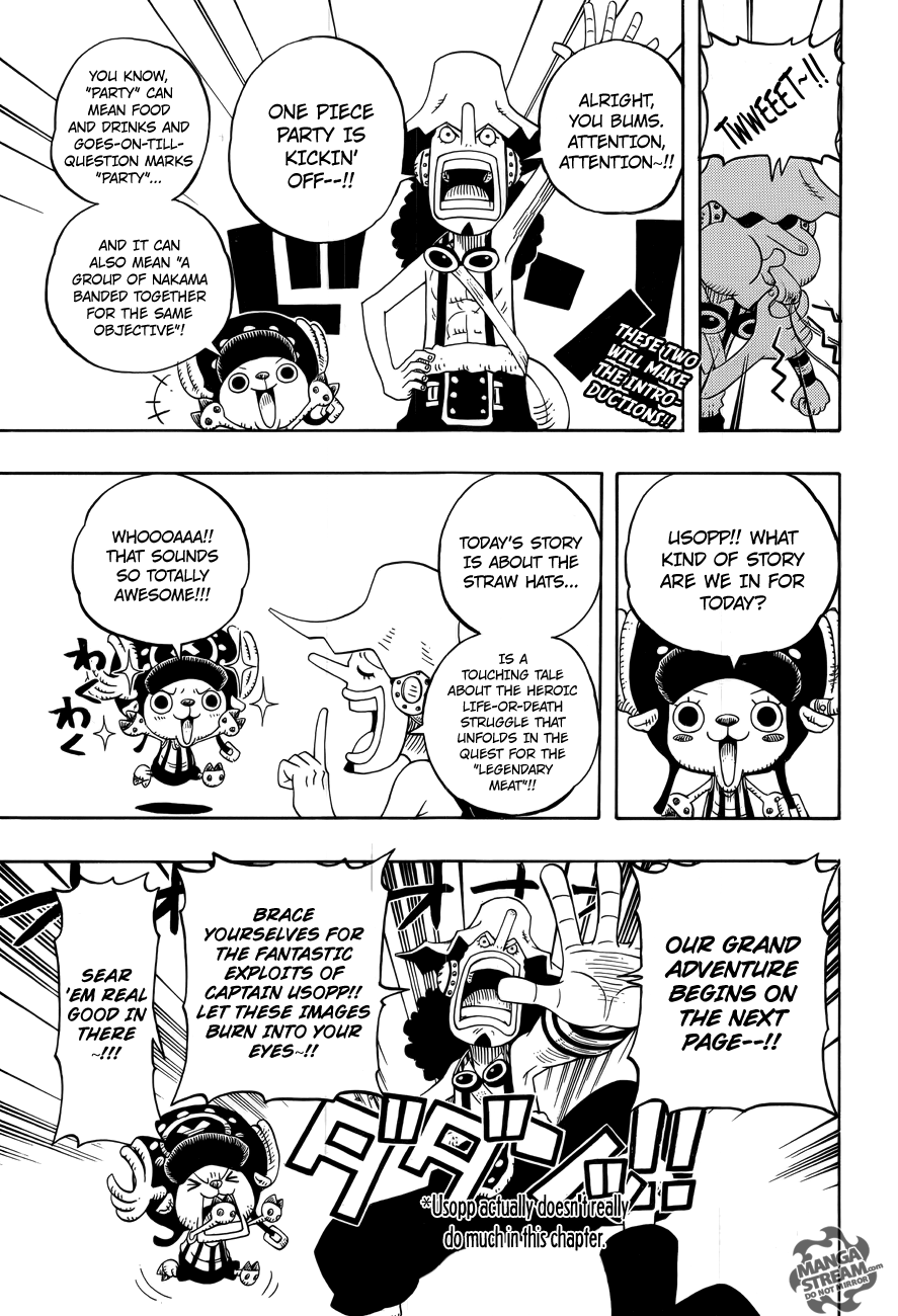 Halaman dari One Piece Party Chapter 1
