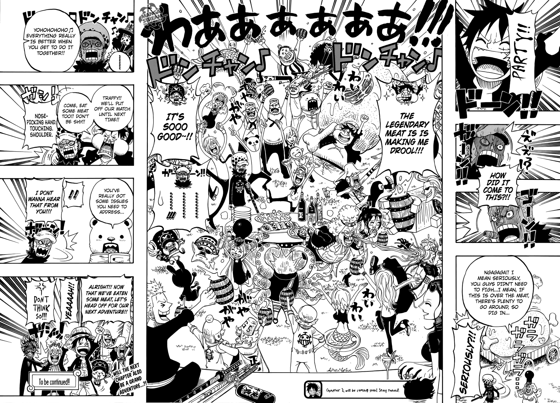 Halaman dari One Piece Party Chapter 1