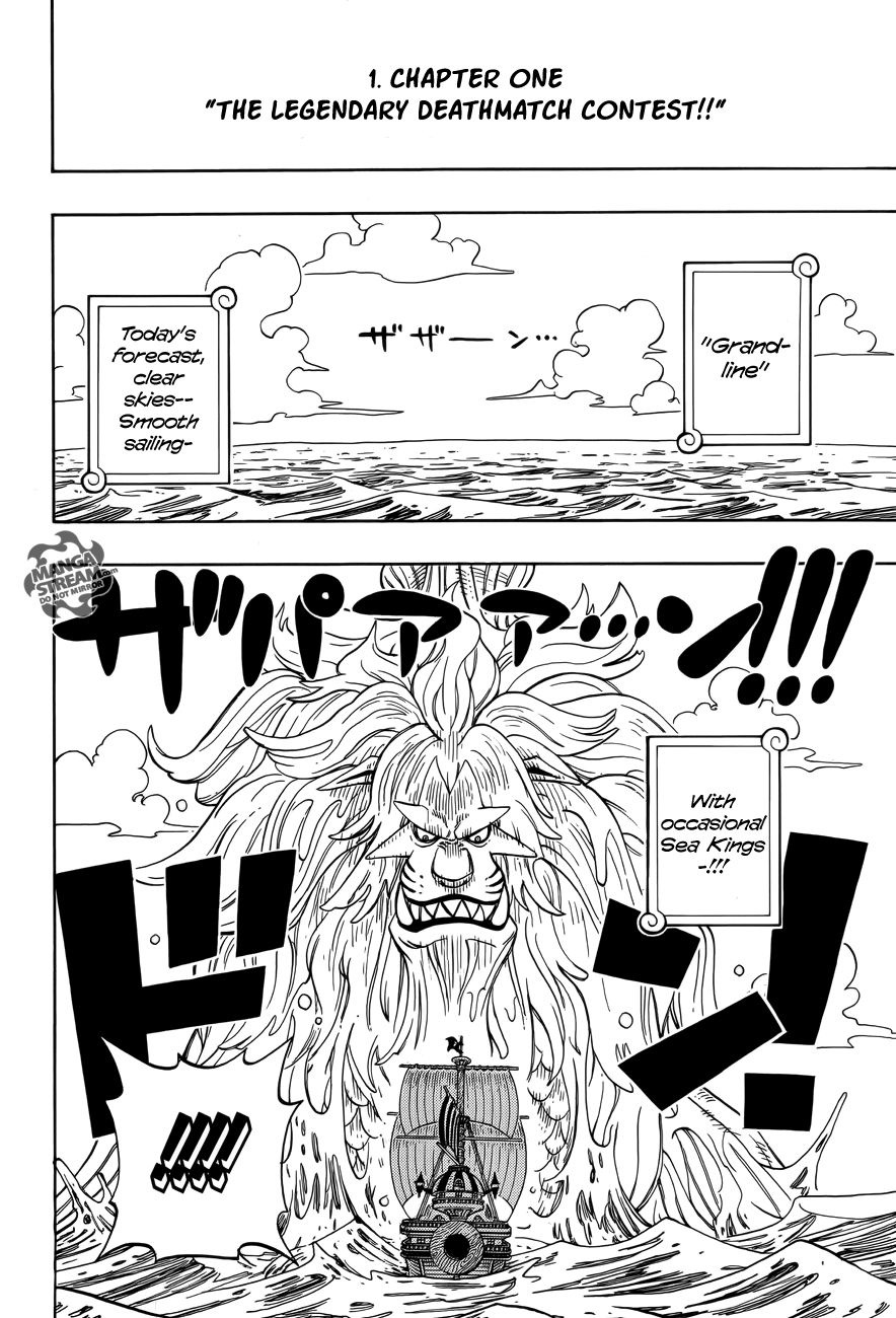 Halaman dari One Piece Party Chapter 1