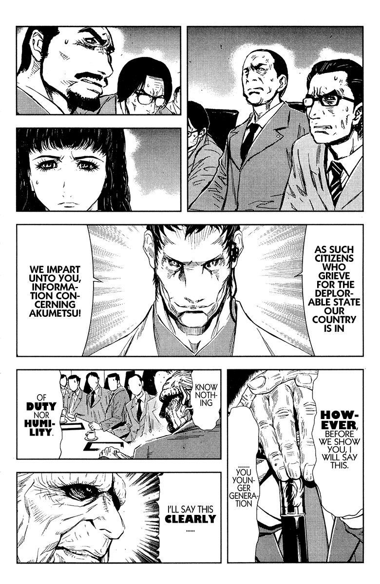 Halaman dari Akumetsu Chapter 144