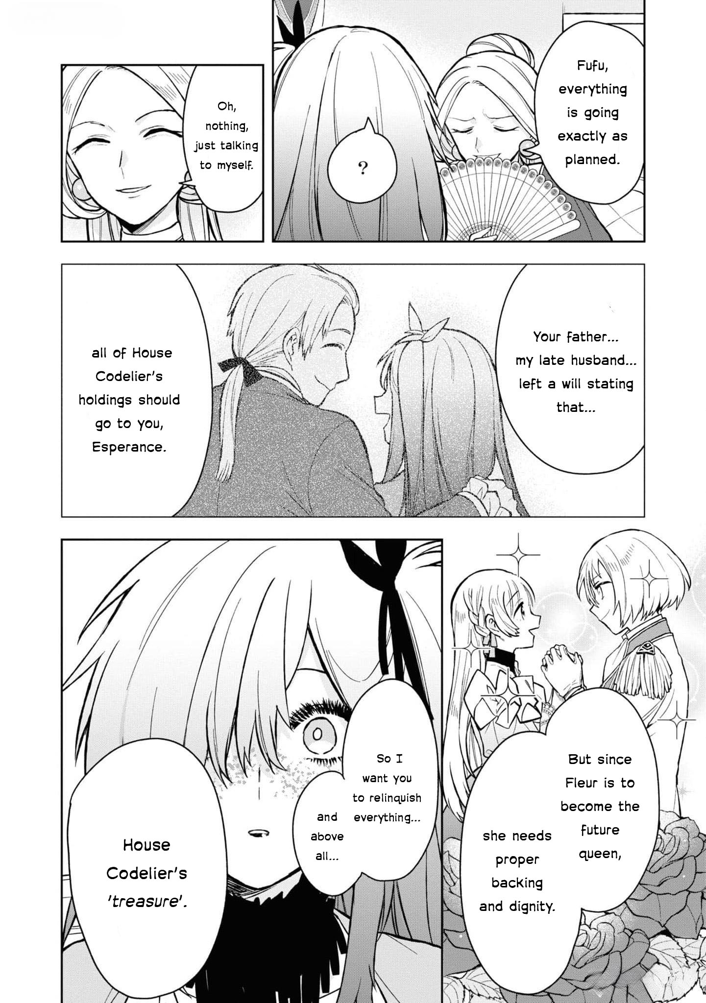 Halaman dari Though I May Be a Villainess, I'll Show You I Can Obtain Happiness! Chapter 5