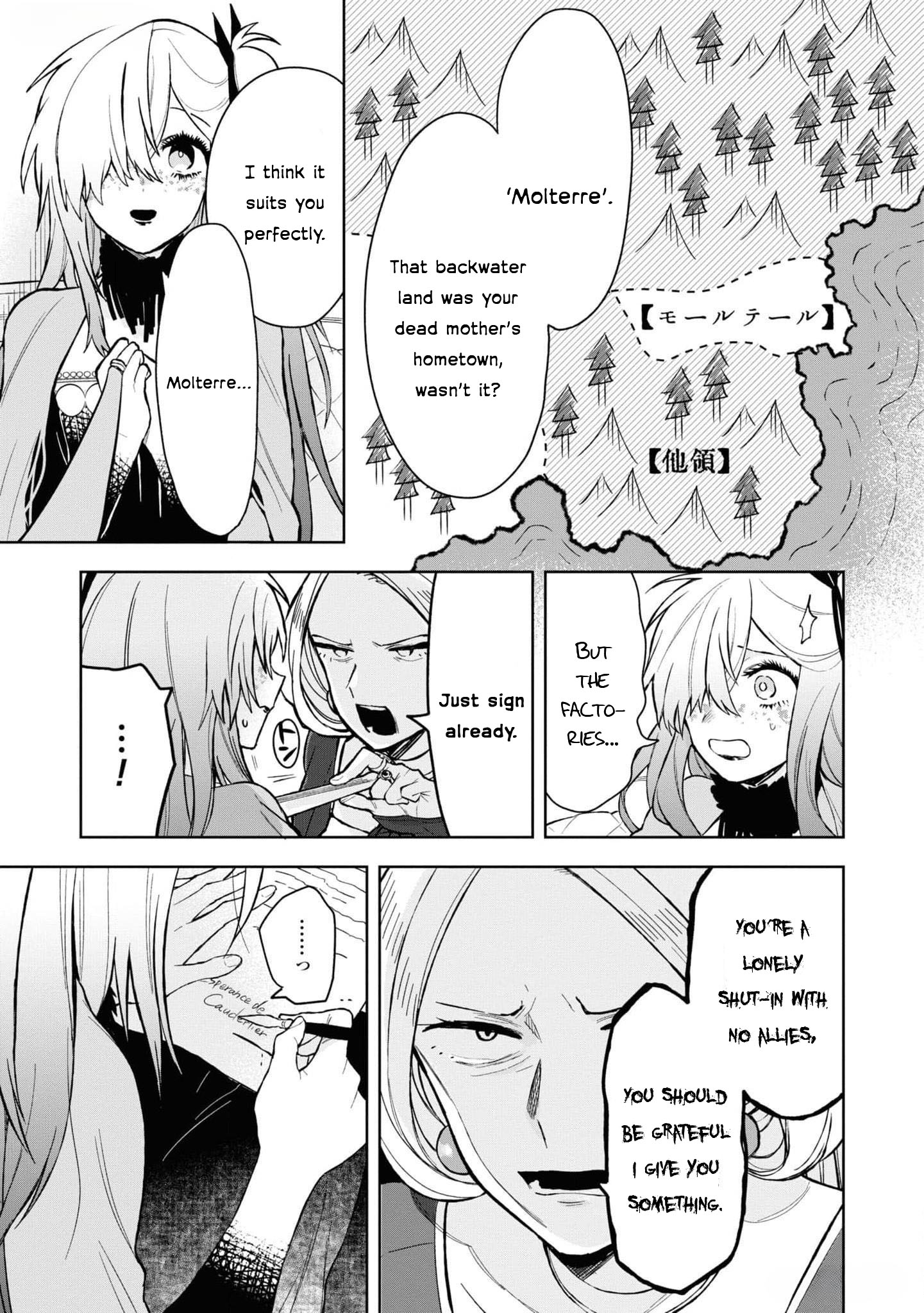 Halaman dari Though I May Be a Villainess, I'll Show You I Can Obtain Happiness! Chapter 5