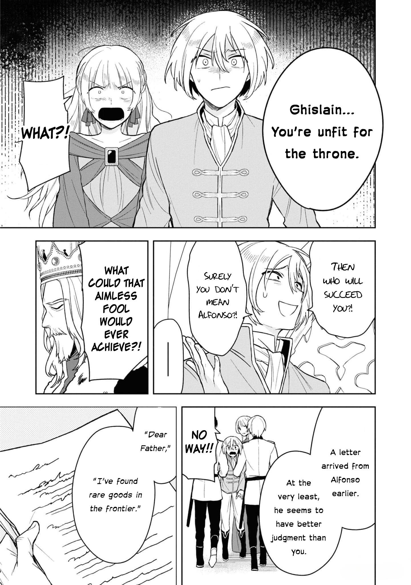 Halaman dari Though I May Be a Villainess, I'll Show You I Can Obtain Happiness! Chapter 5