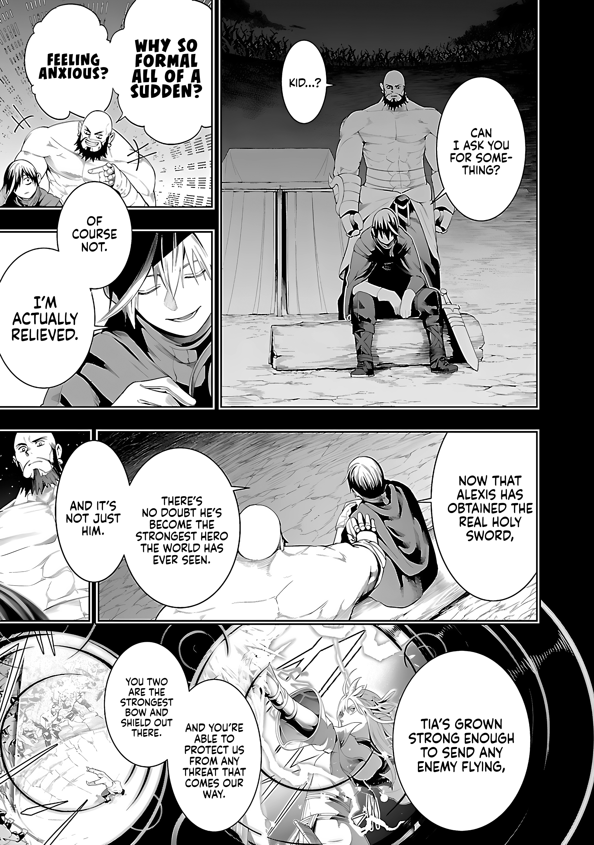 Halaman dari Tsuihousareru Tabi ni Skill wo Te ni Ireta Ore ga, 100 no Isekai de 2-shuume Musou Chapter 15
