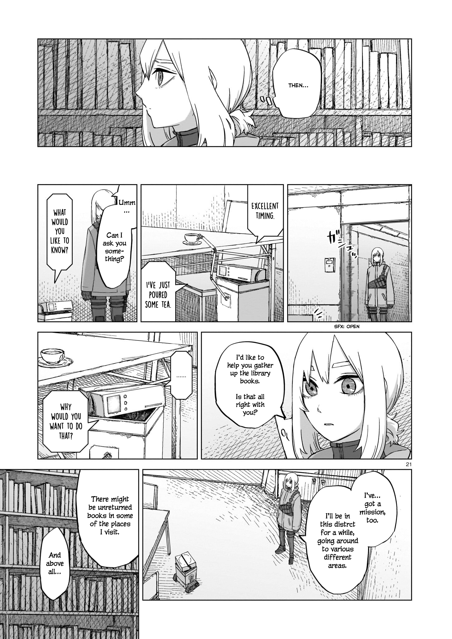 Halaman dari The Color of the End: Mission in the Apocalypse Chapter 9