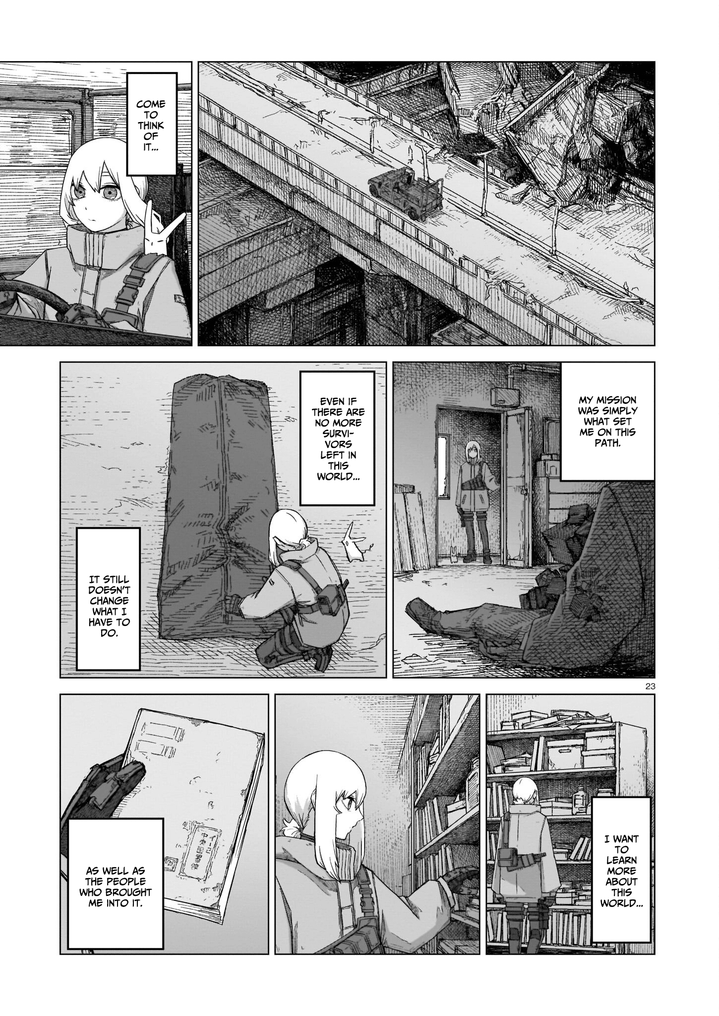 Halaman dari The Color of the End: Mission in the Apocalypse Chapter 9