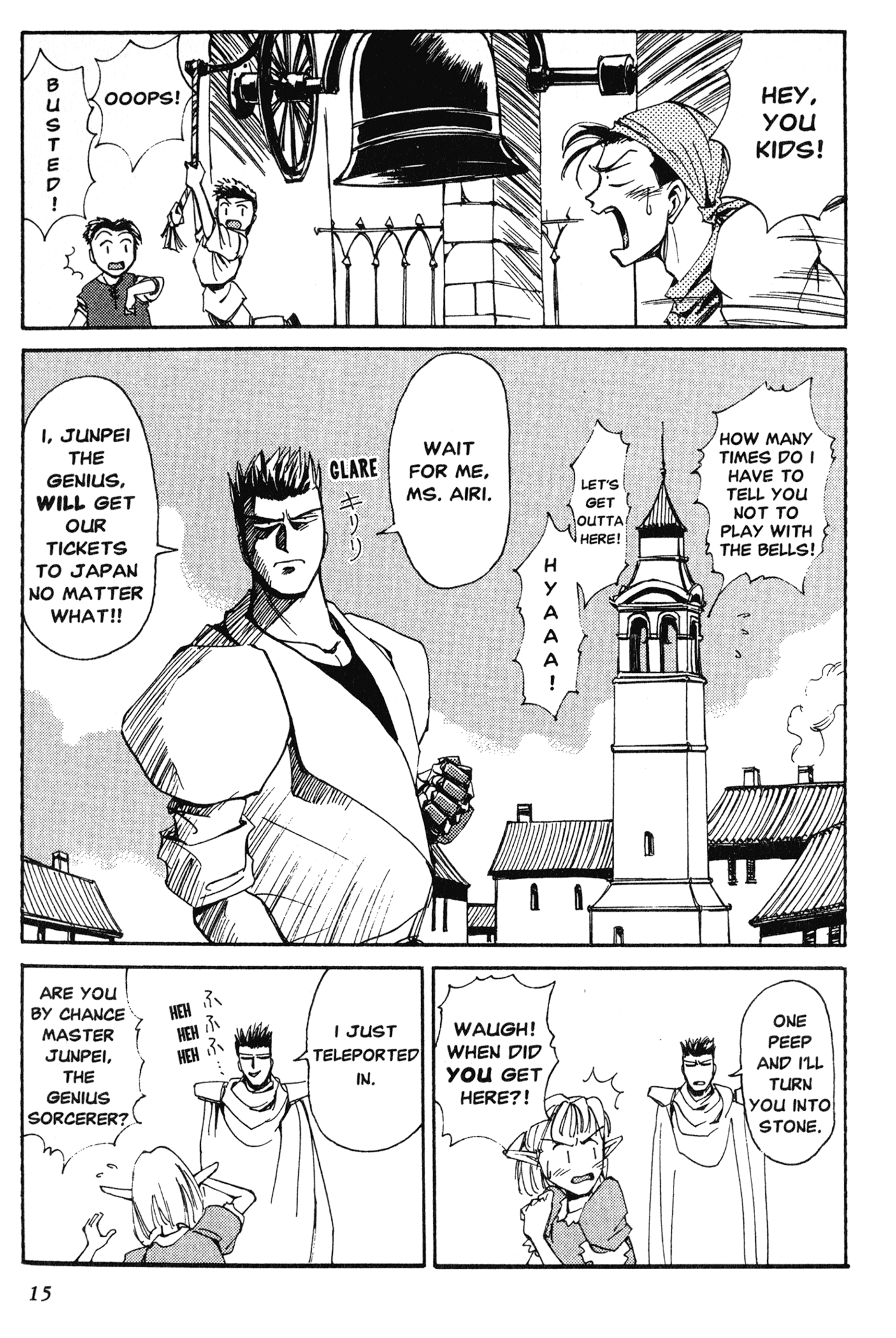 Chapter 6 – The Man Who Kicks Low page