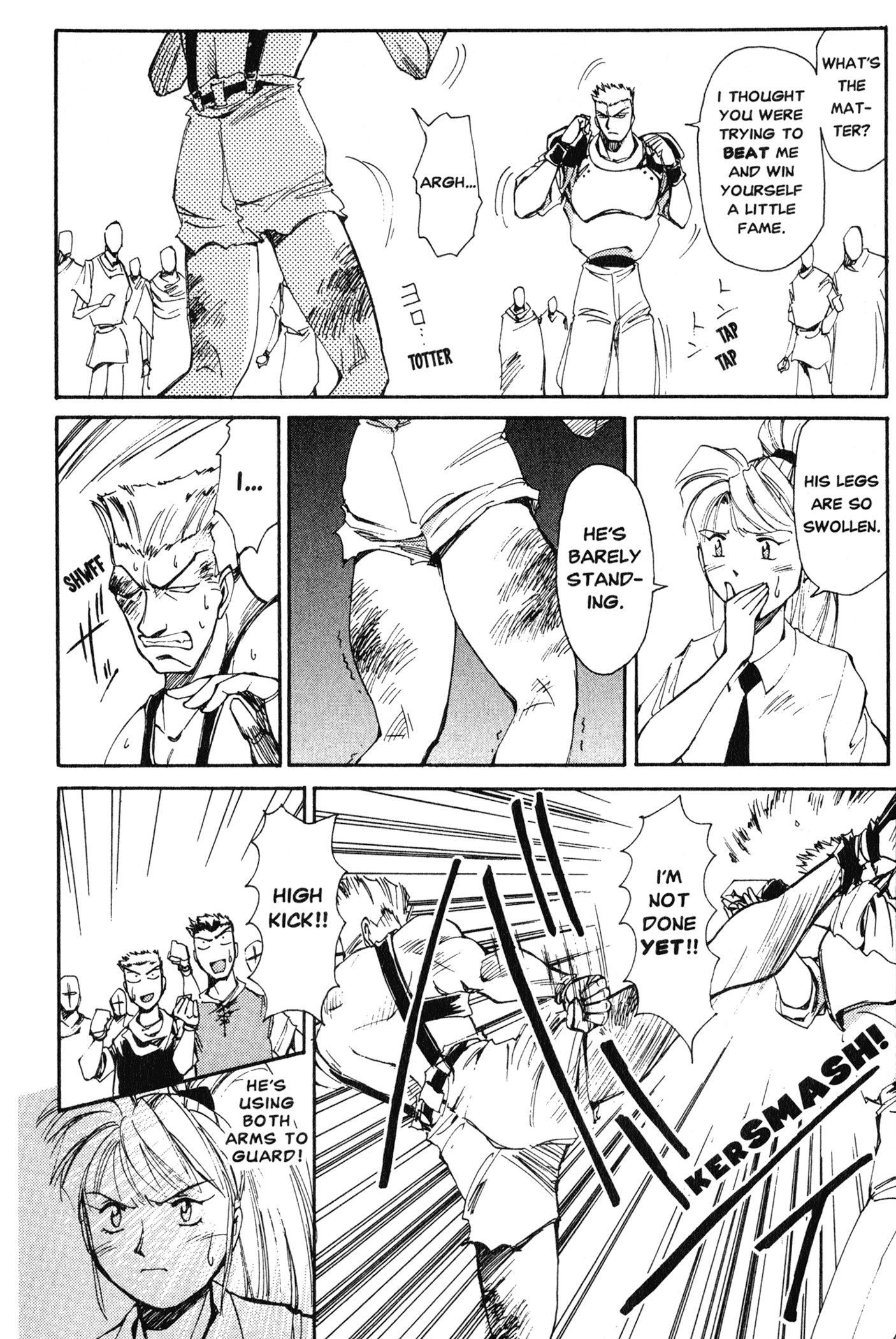 Chapter 6 – The Man Who Kicks Low page