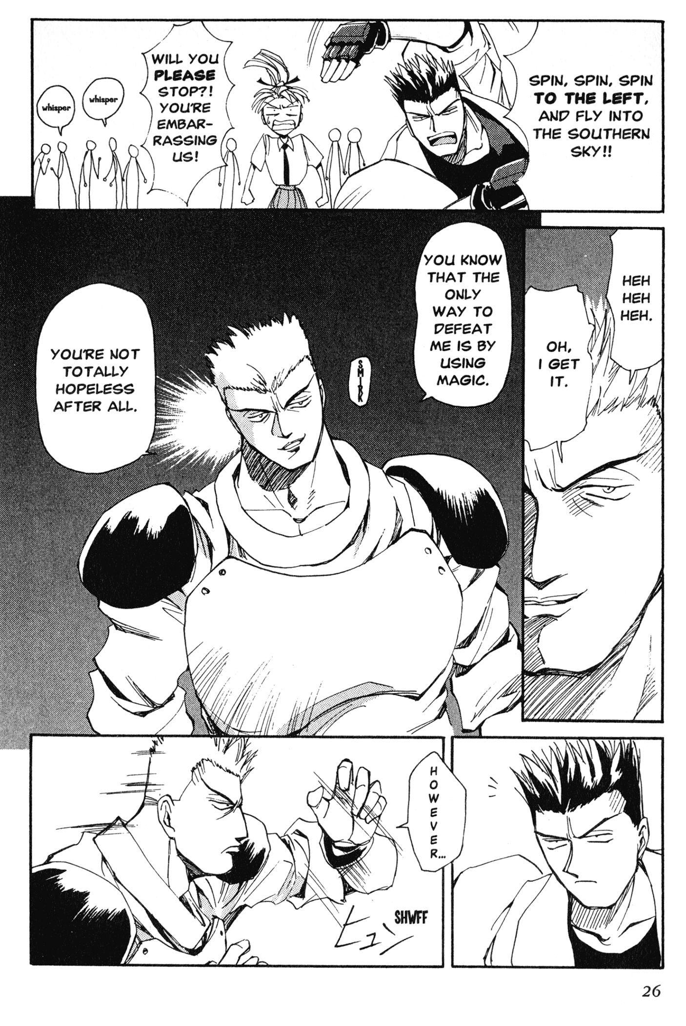 Chapter 6 – The Man Who Kicks Low page