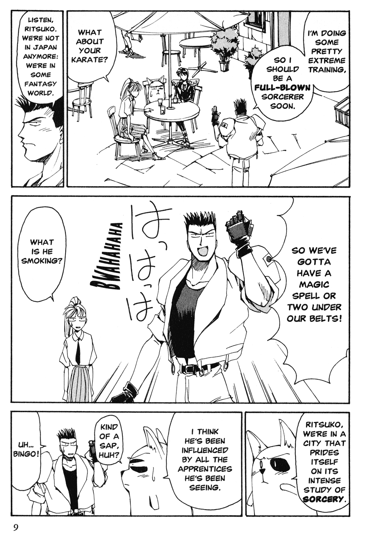 Chapter 6 – The Man Who Kicks Low page