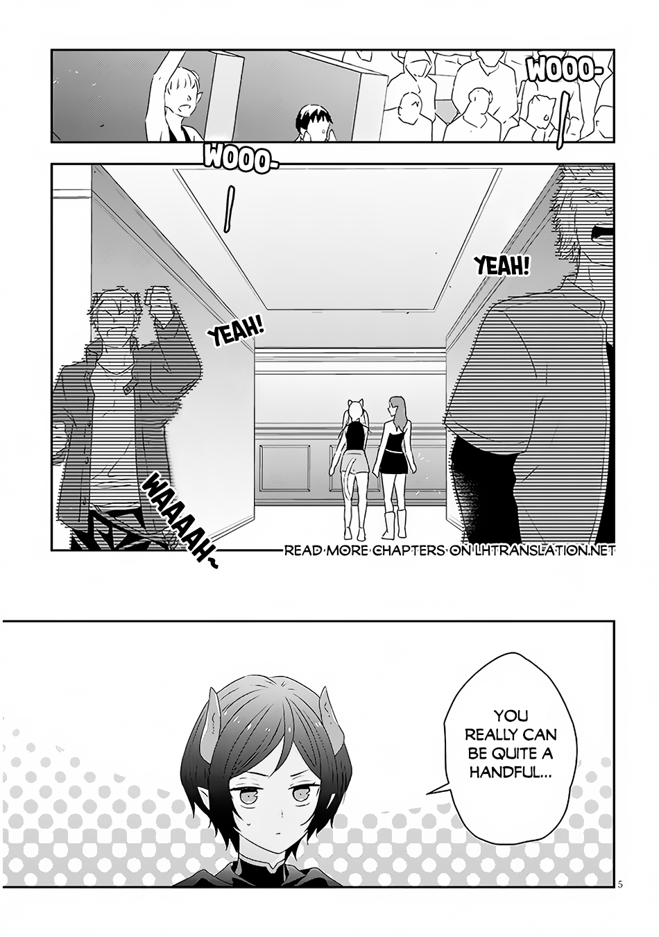 Halaman dari Maou ni Natta node, Dungeon Tsukutte Jingai Musume to Honobono Suru Chapter 60.1