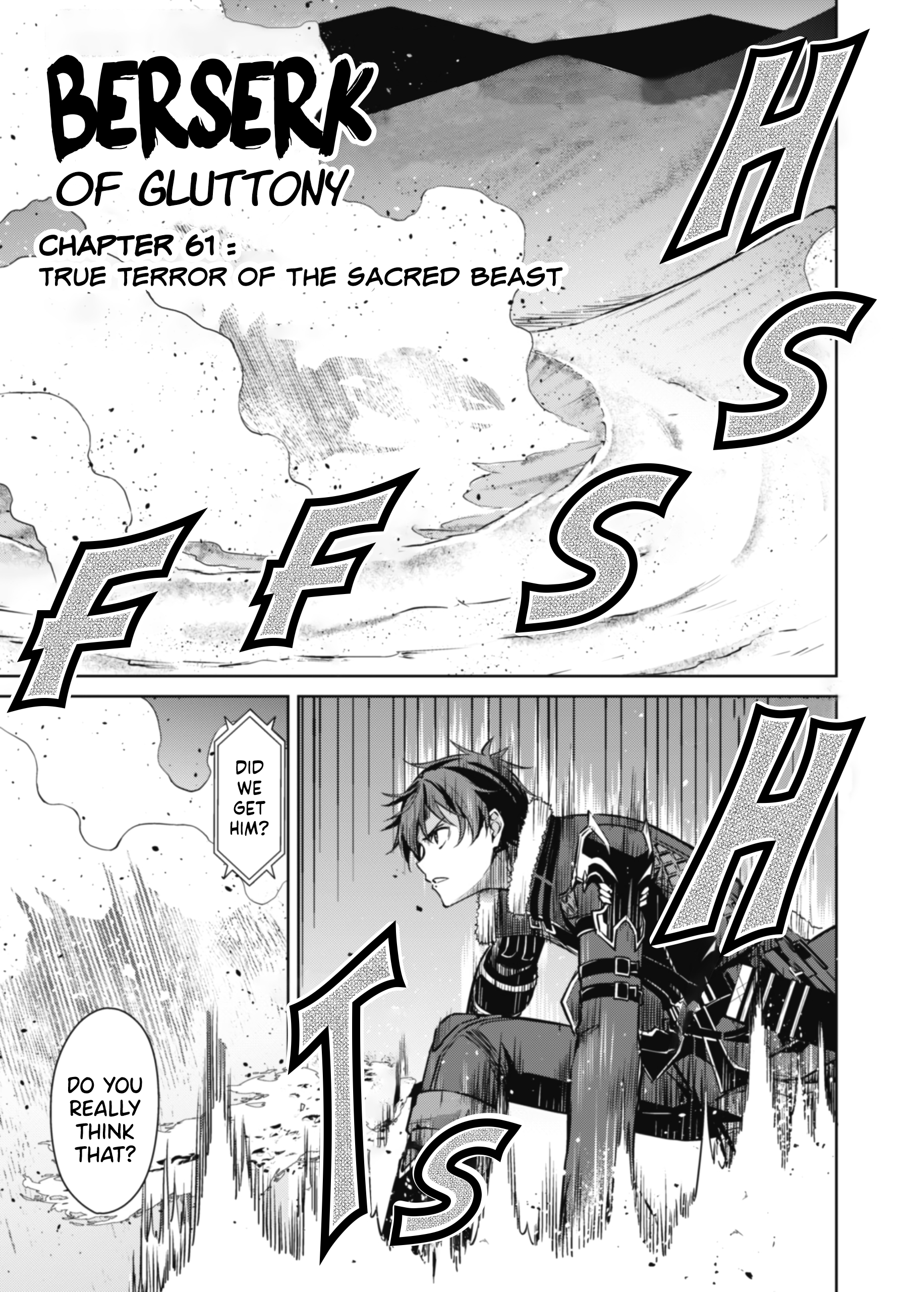 Halaman dari Boushoku no Berserk ~Ore dake Level to Iu Gainen wo Toppa suru~ Chapter 61