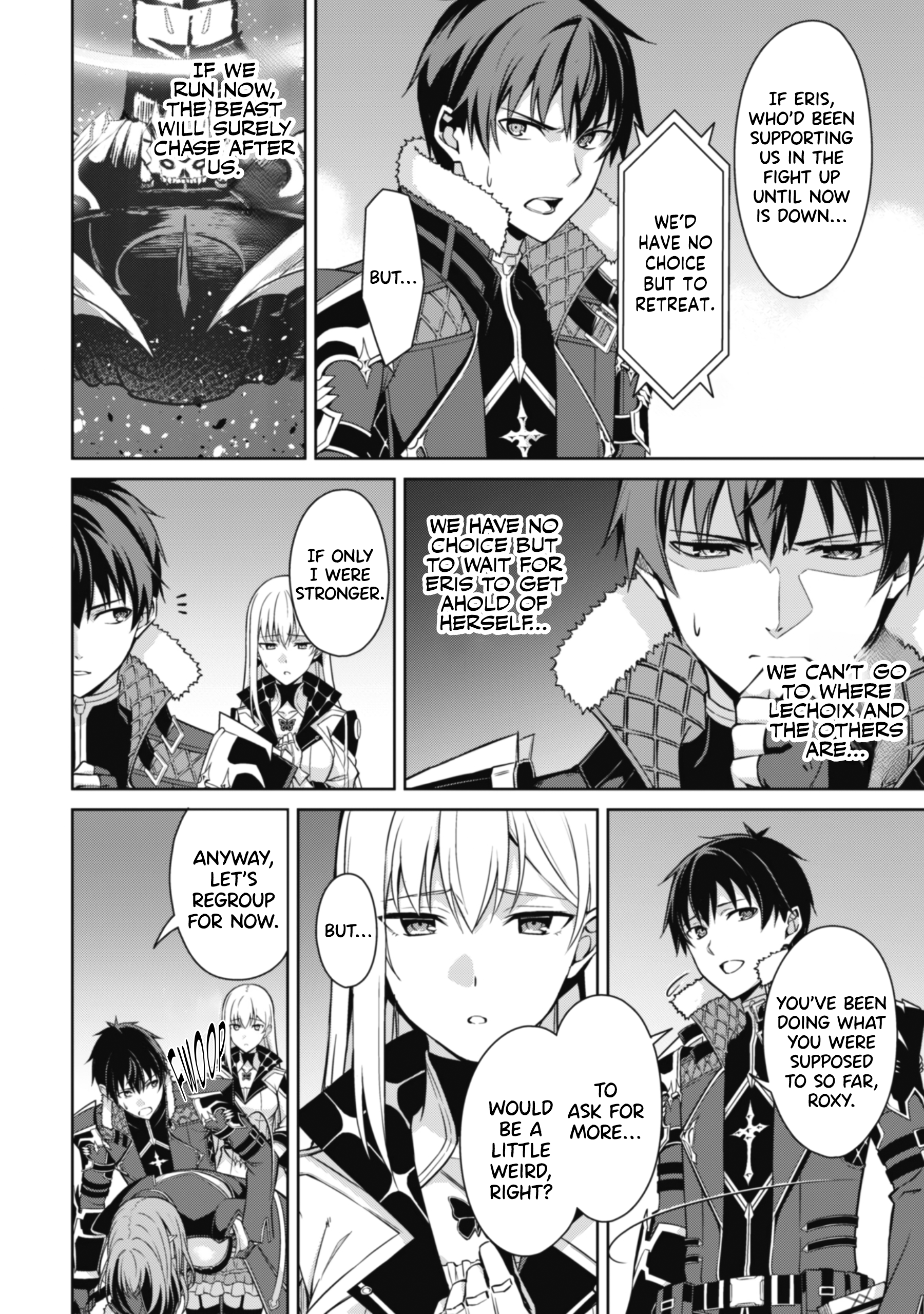 Halaman dari Boushoku no Berserk ~Ore dake Level to Iu Gainen wo Toppa suru~ Chapter 61