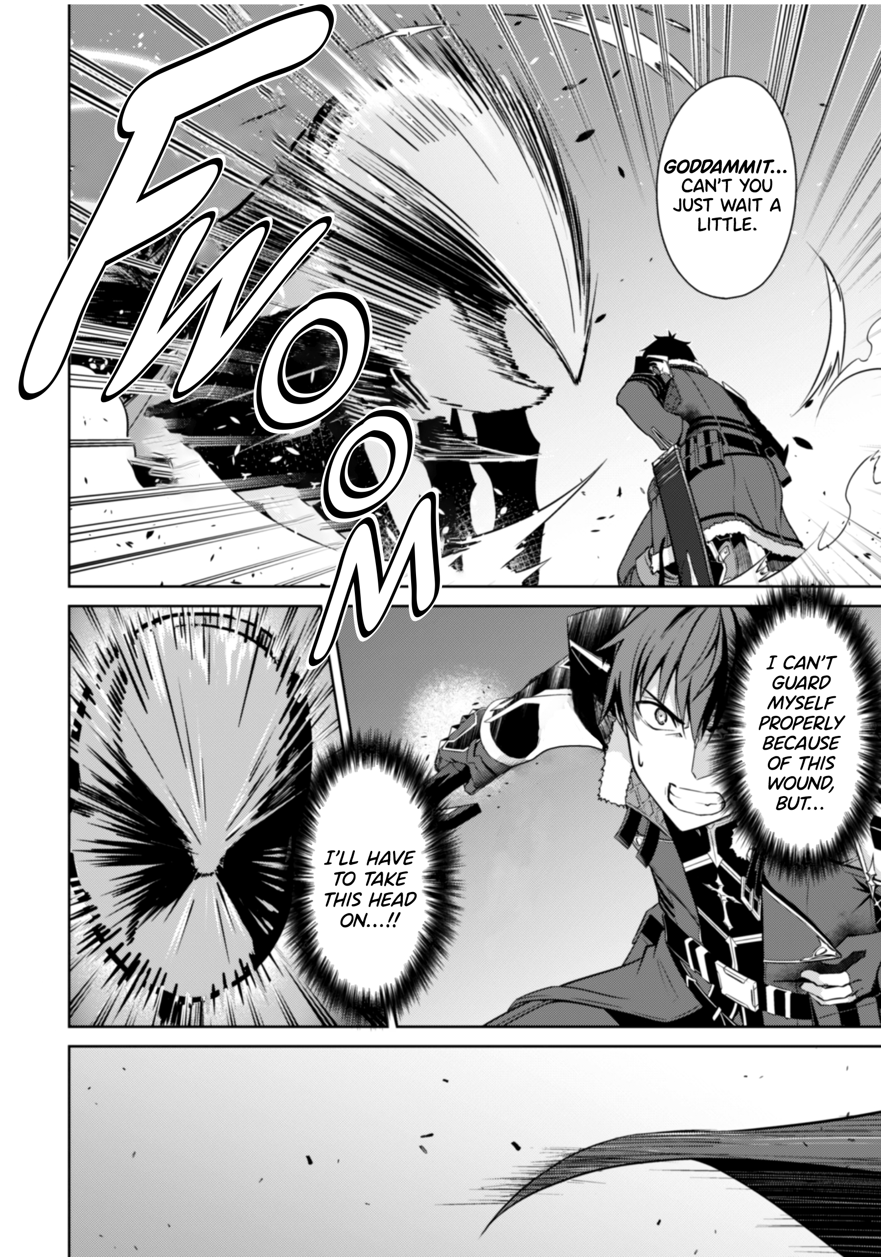 Halaman dari Boushoku no Berserk ~Ore dake Level to Iu Gainen wo Toppa suru~ Chapter 61